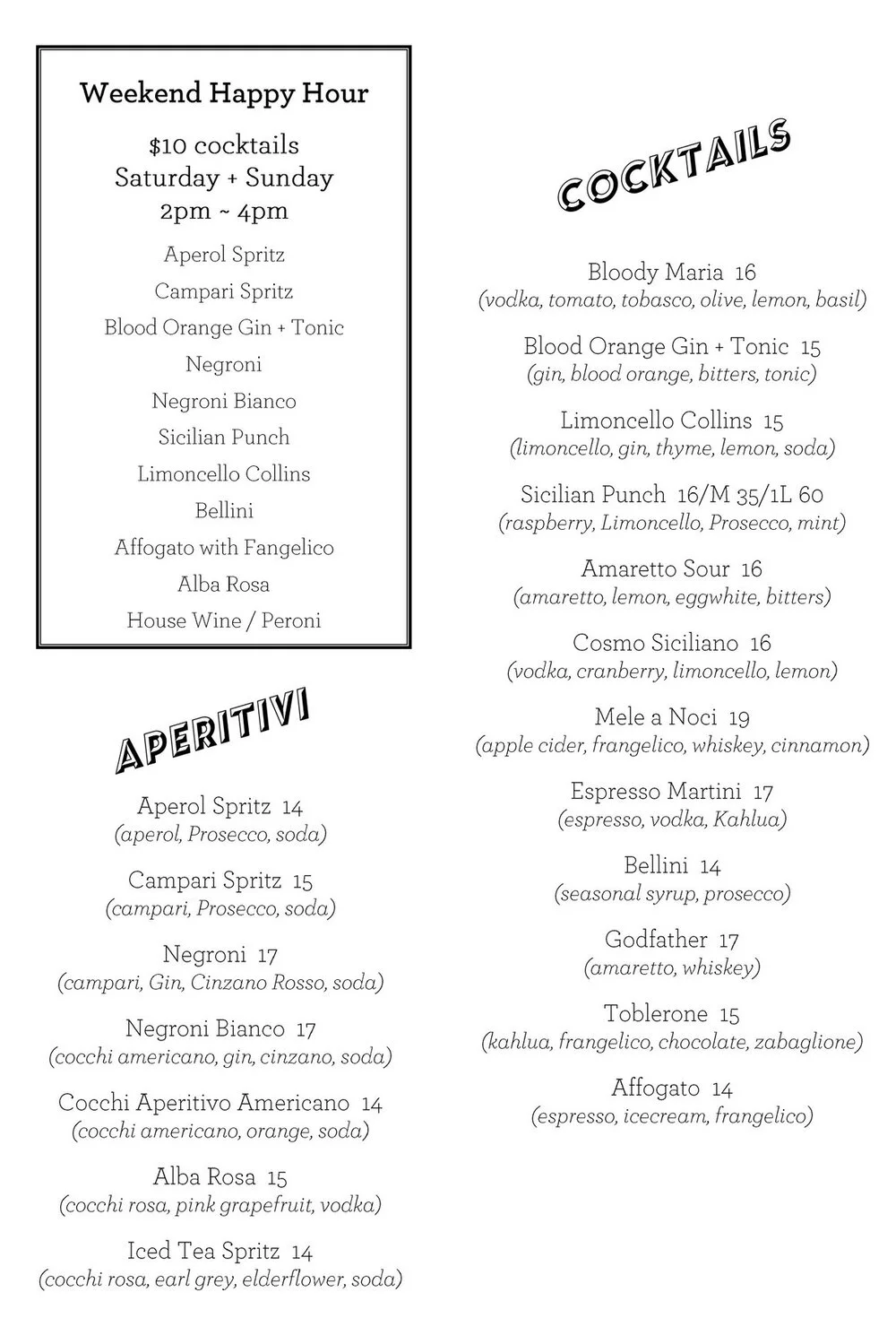 Brunch Menu Small Axe Kitchen
