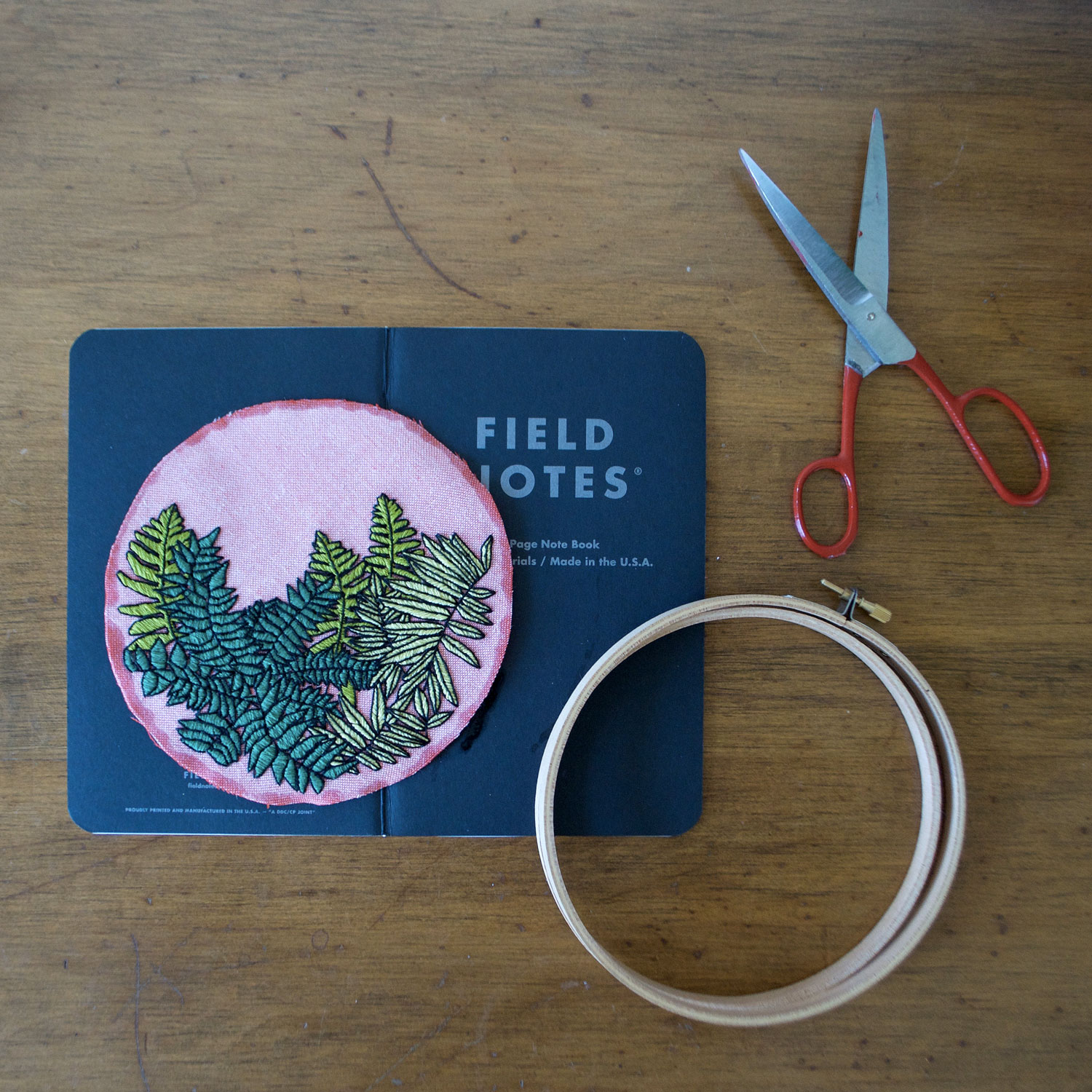 DIY Embroidered Patch Workshop – Assembly: gather + create