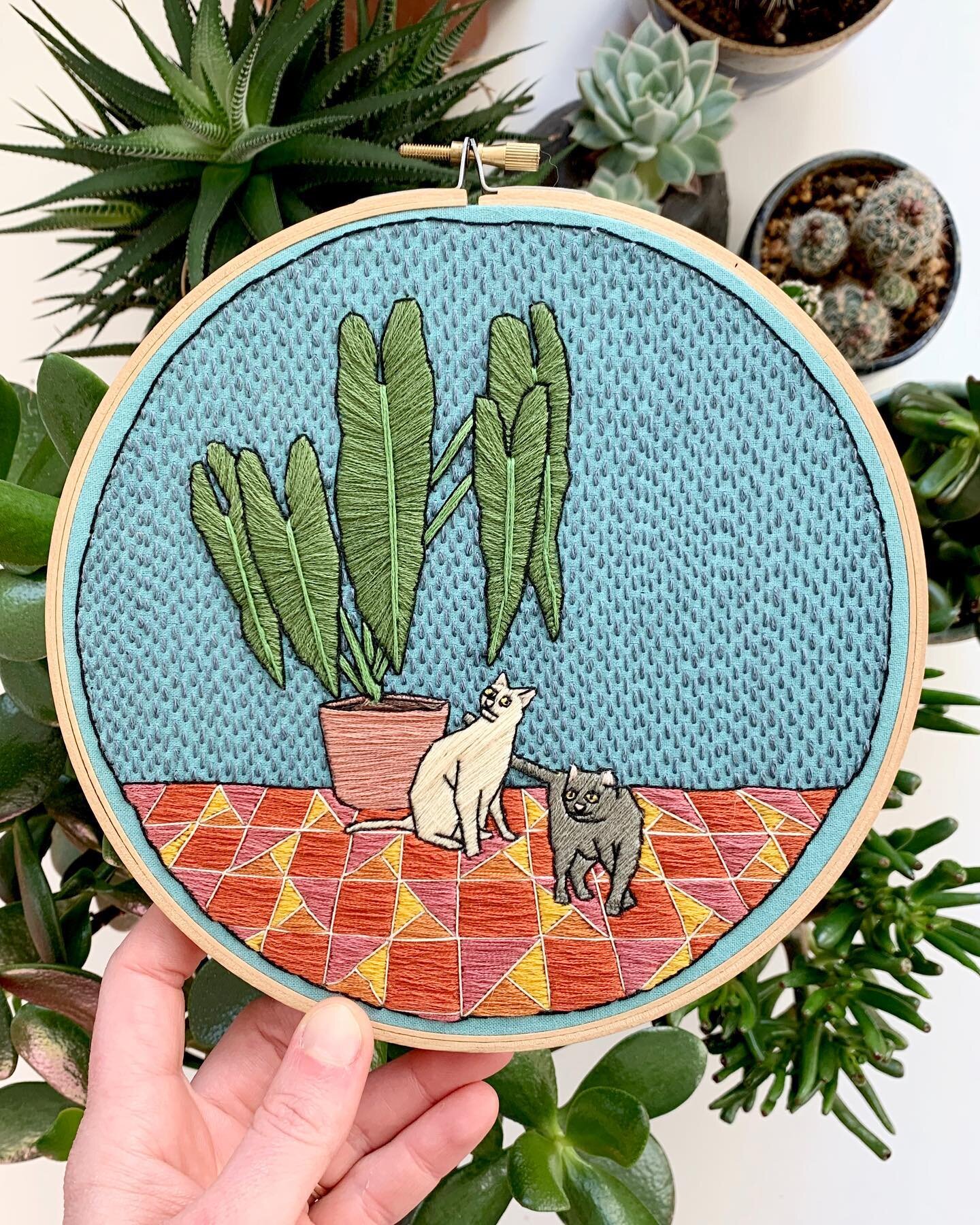 IT&rsquo;S AN AUCTION!
100% of the winning bid on this hand stitched artwork (2020, embroidery floss on cotton, 7&rdquo; wooden hoop) will benefit the National Asian Pacific American Women&rsquo;s Forum ( @napawf )

TO BID: please comment with the am