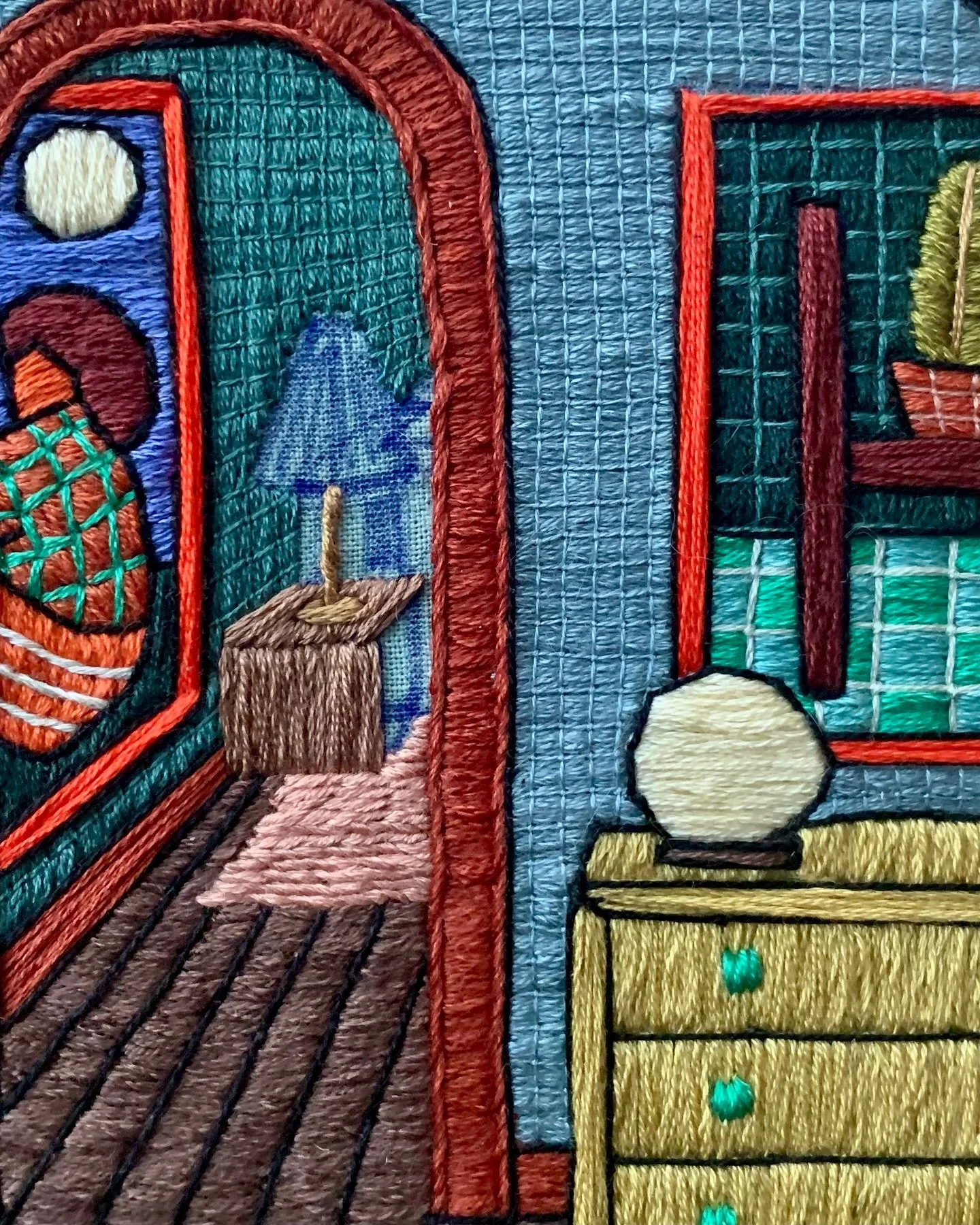 A little change of pace. Working on a new interior. As always, partially real, partially imagined.