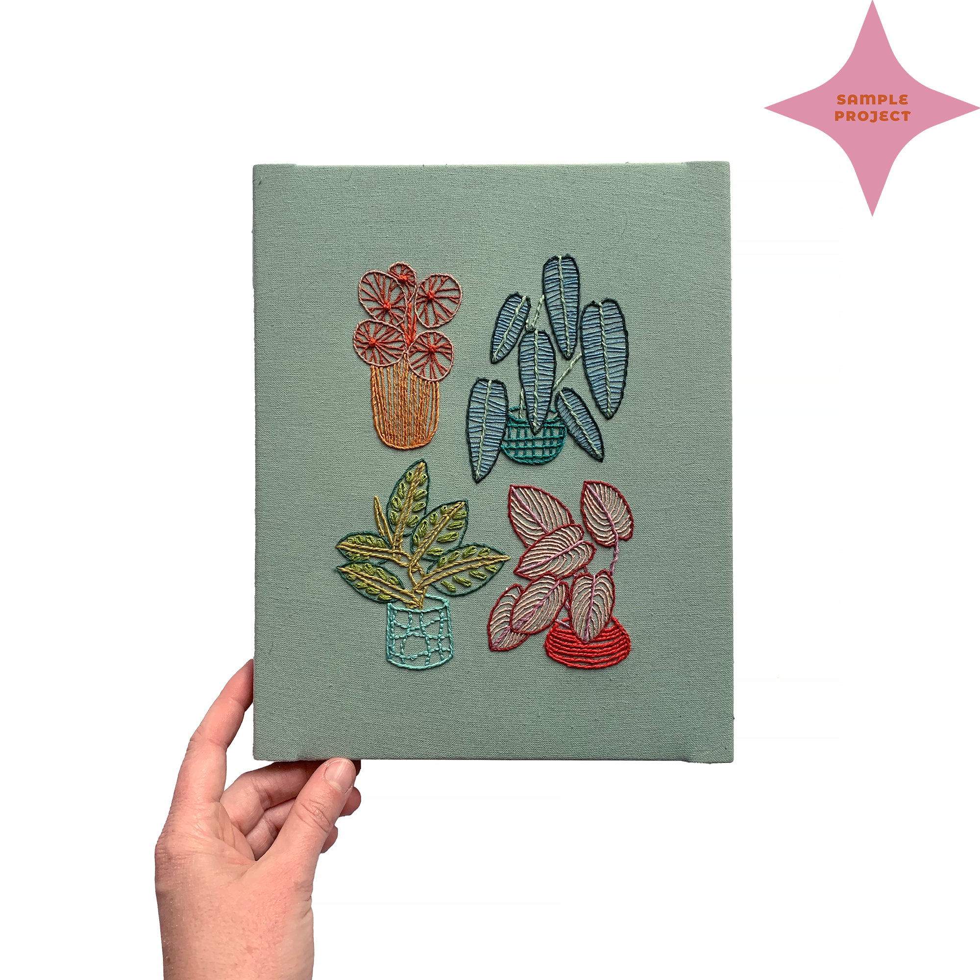 PLANT QUARTET PROJECT IDEAS for Patterns + PEEL.STICK.STITCH. Packs 