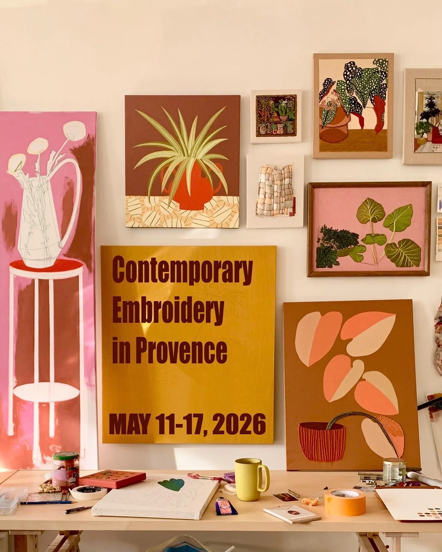 Just a couple of spots left for this dreamy retreat in May! This spring I will return once again to @simplelifeinprovence for a week of painting, stitching, and exploring the French countryside and I can&rsquo;t wait.

So the question is, are you rea