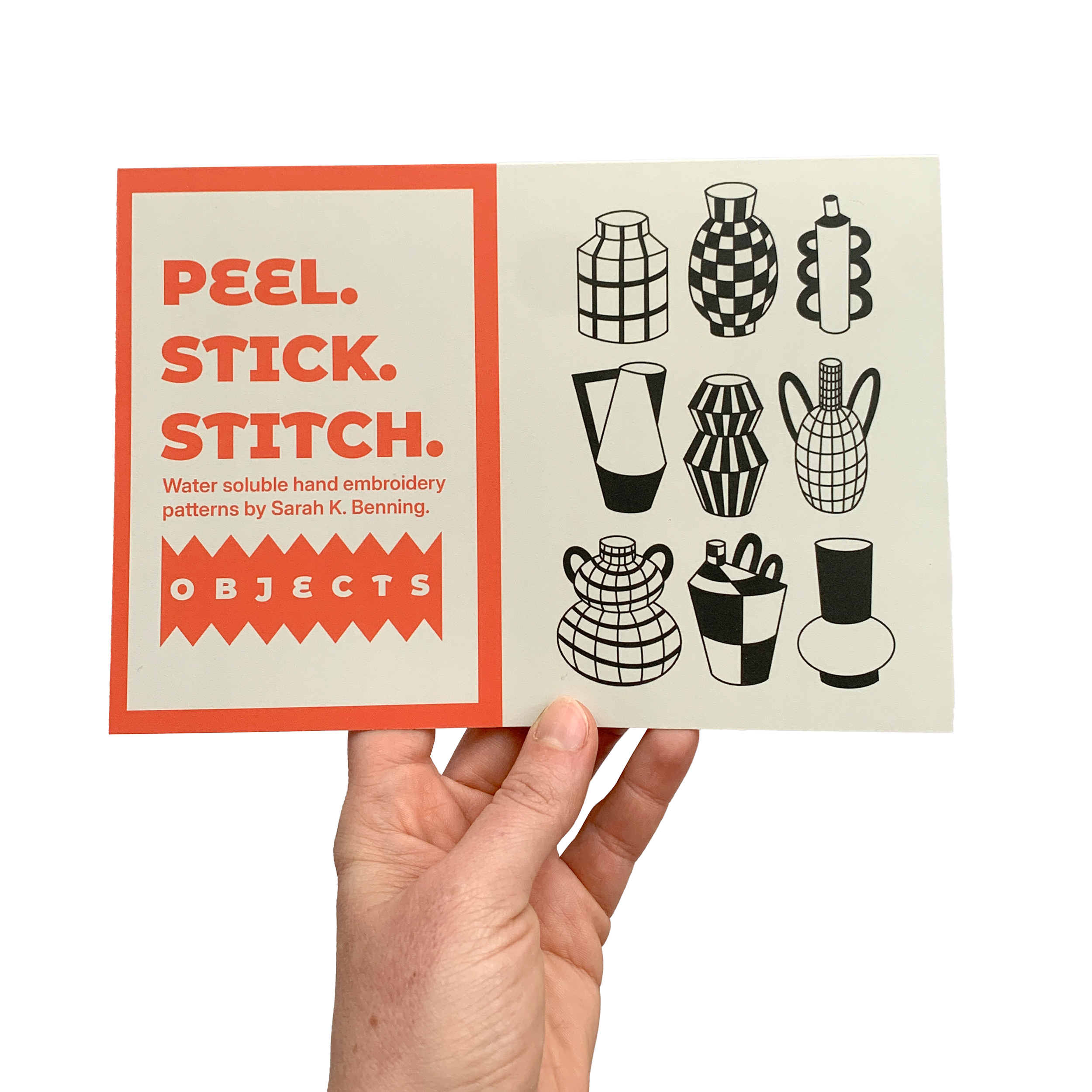 Vessels Water-Soluble Embroidery Transfer Pack