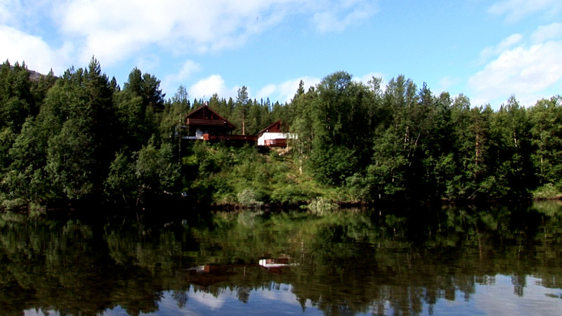 Reisastua from the far side of the river