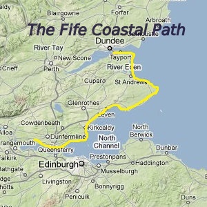 Tourist Map Of Fife Fife Links Apartments : Luxury Self Catering Accommodation : Anstruther  Elie And St Monans : Nr St Andrews