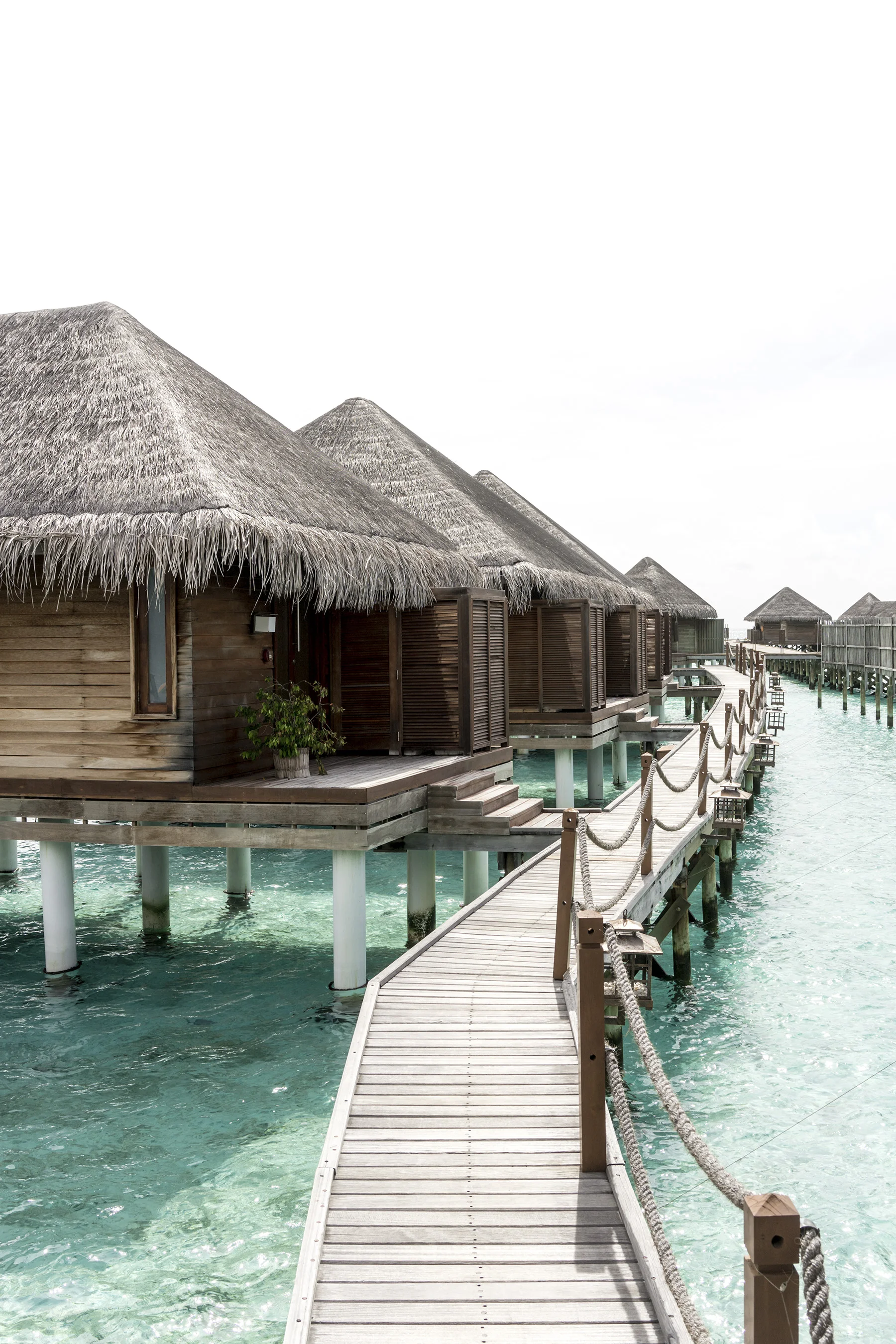 Pathway to the spa