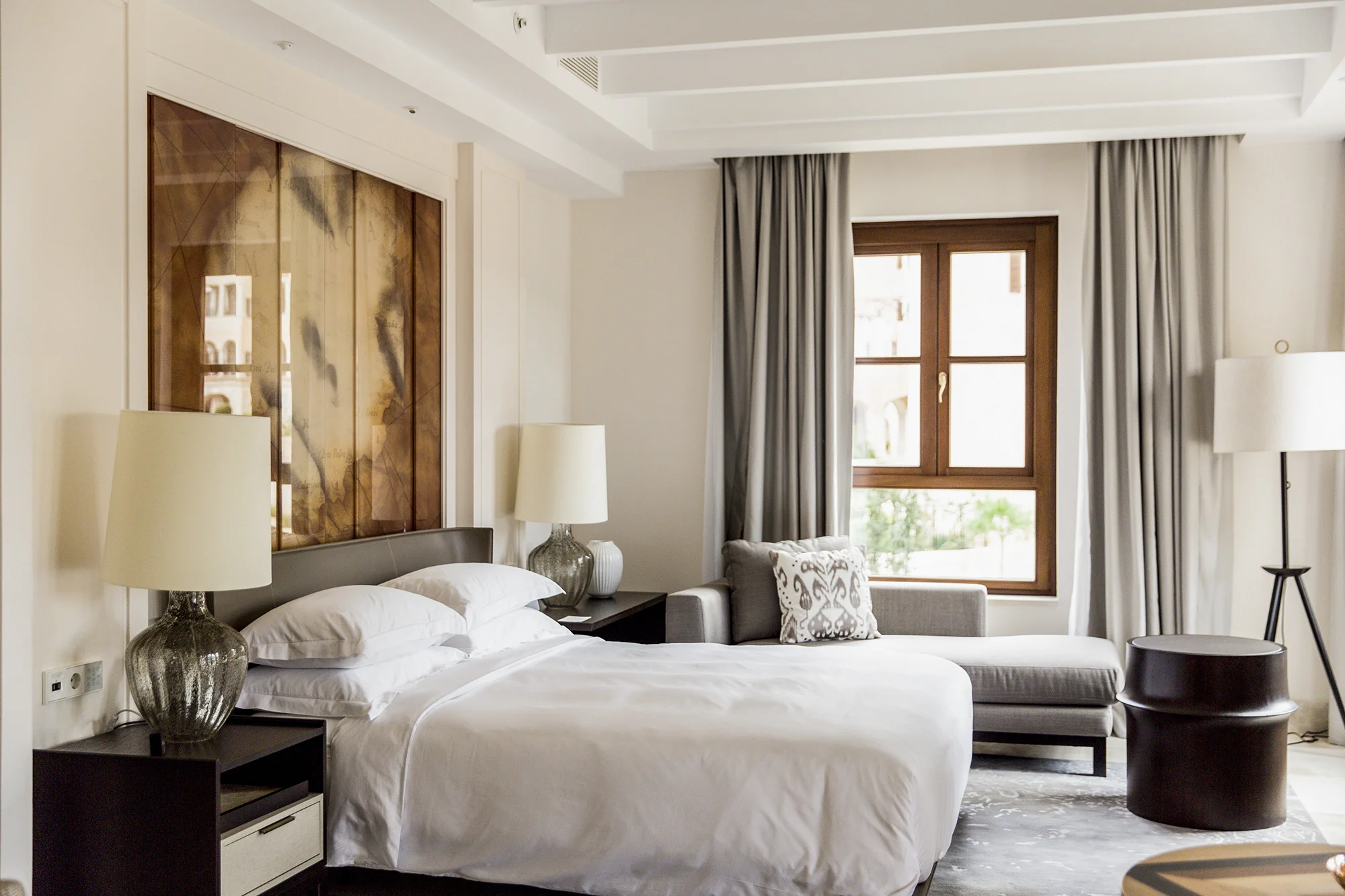 The Presidential Suite bedroom