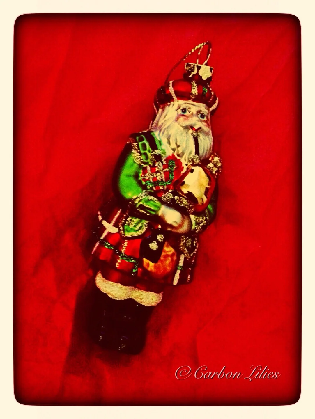 Angus MacKringle... the 2014 ornament from Lana to John