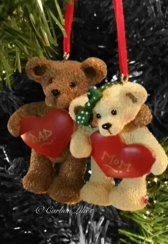 A Lilies' Family ornament... a representation of John's folks