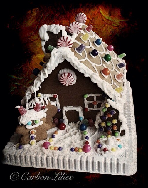 Gingerbread 2014... our adventure in gingerbread house decorating - Lana's first time ever