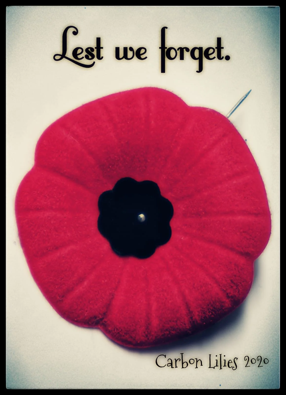 Lest We Forget