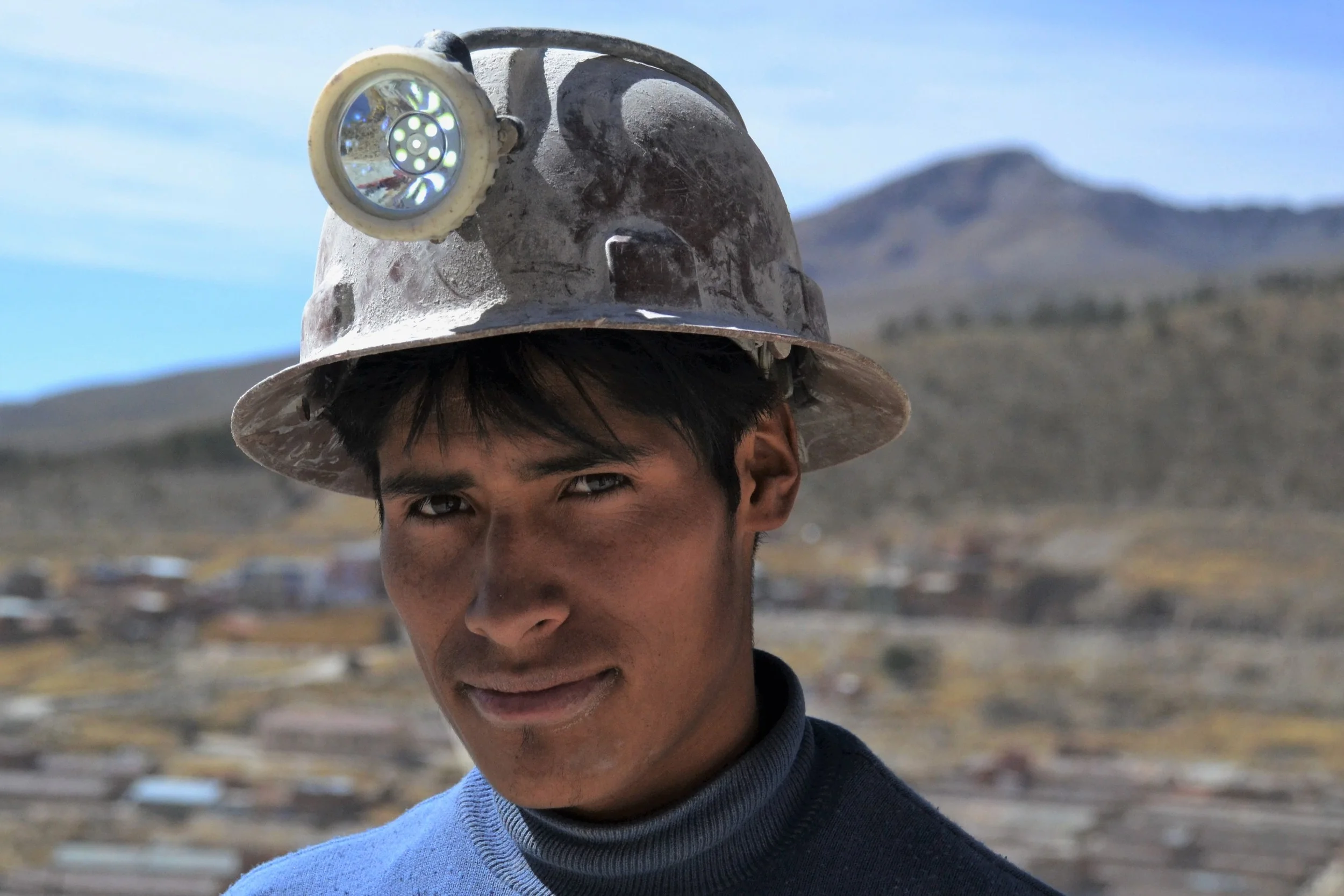 A young miner.