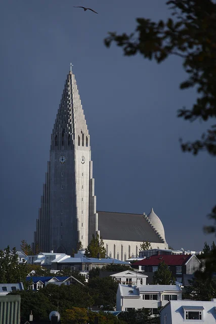 Hallgrímskirkja church, Ryekjavik