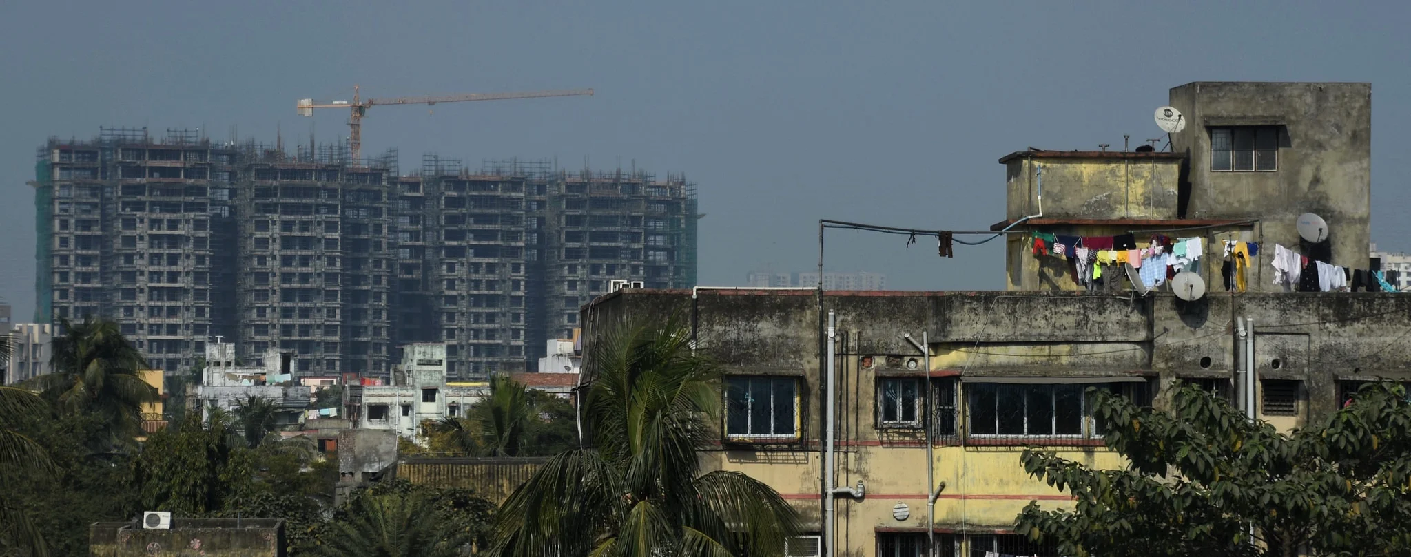 Rooftops in Kolkata
