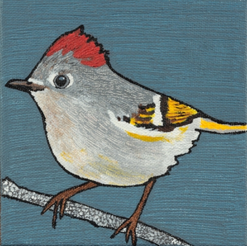 Ruby-crowned Kinglet - SOLD
