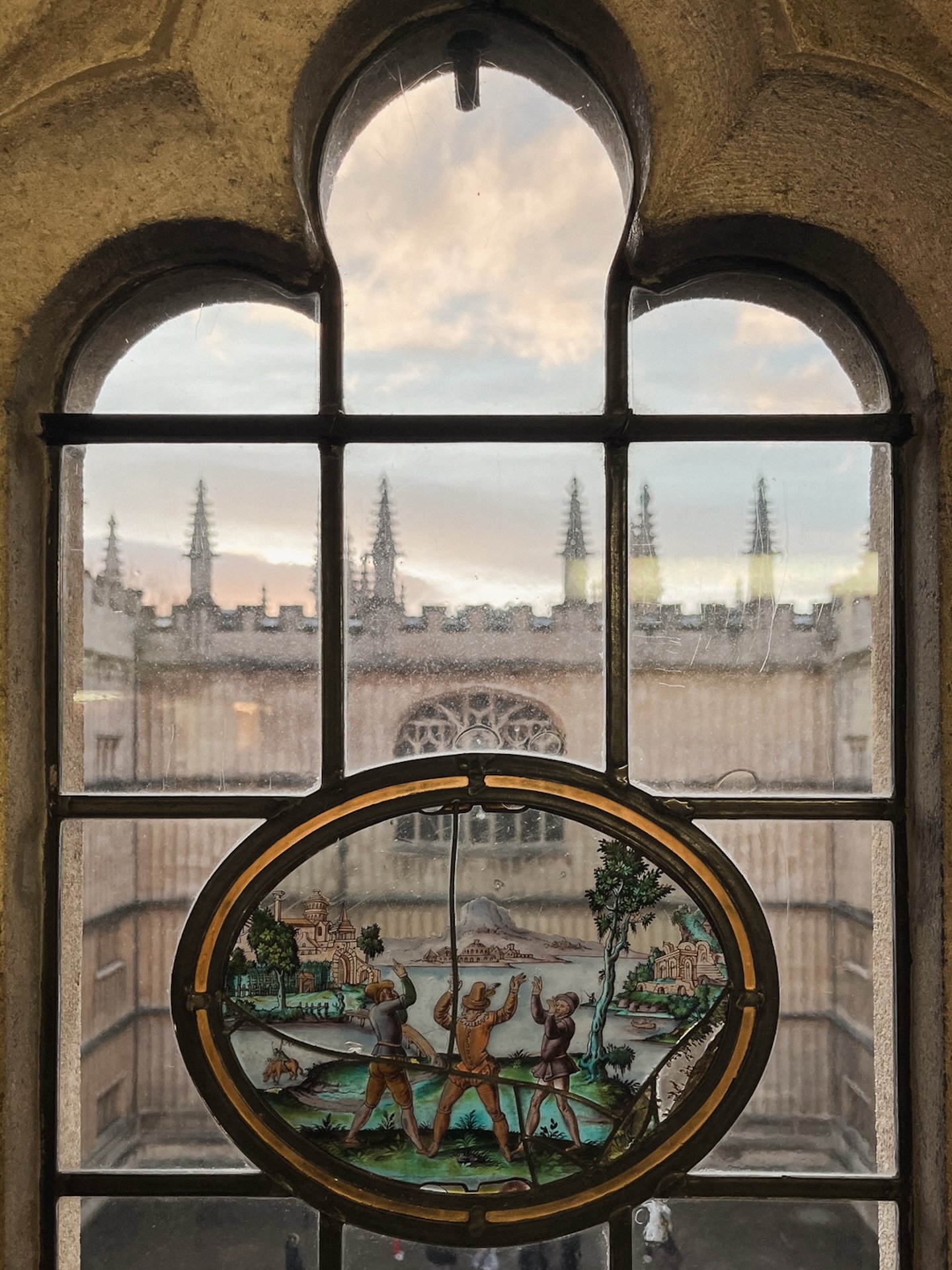 I work in the kind of place where I can take a quick snapshot while I wait to take over from a colleague at the start of a shift and it looks like this.