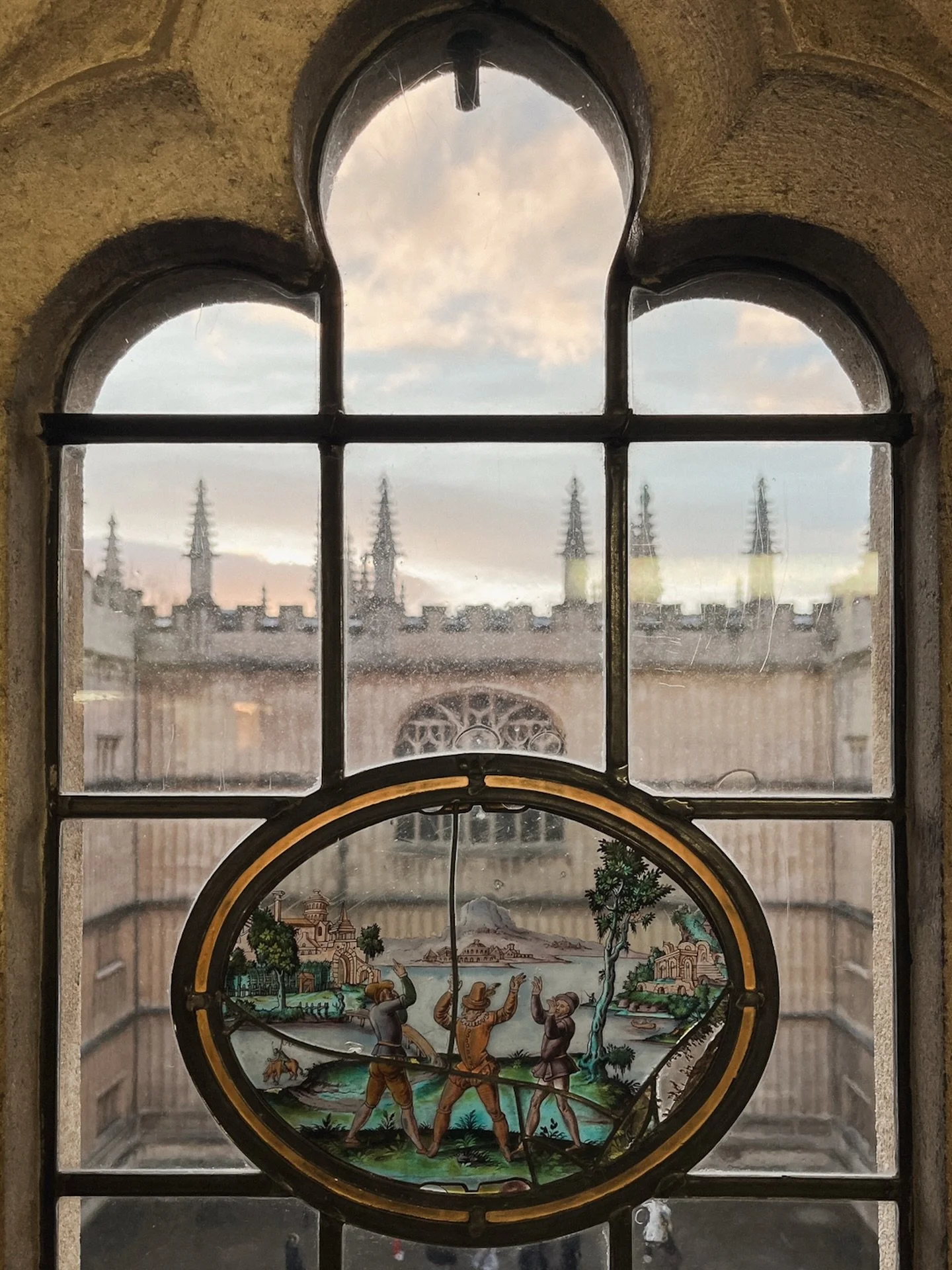 I work in the kind of place where I can take a quick snapshot while I wait to take over from a colleague at the start of a shift and it looks like this.