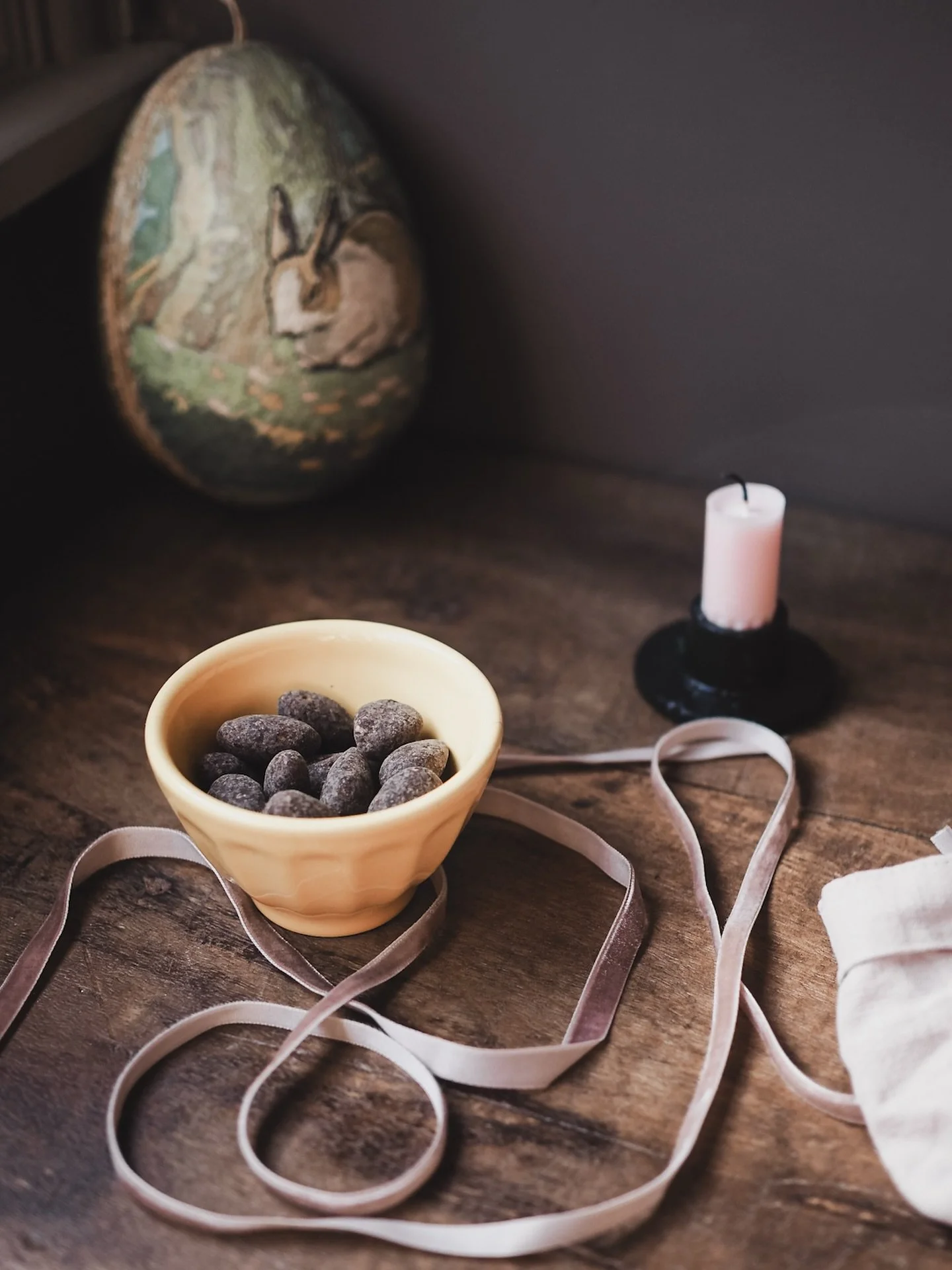 I&rsquo;m not particularly keen on chocolate as a rule, but I thought I&rsquo;d get into the Easter spirit and these salted dark chocolate almonds may have already all gone 🫢