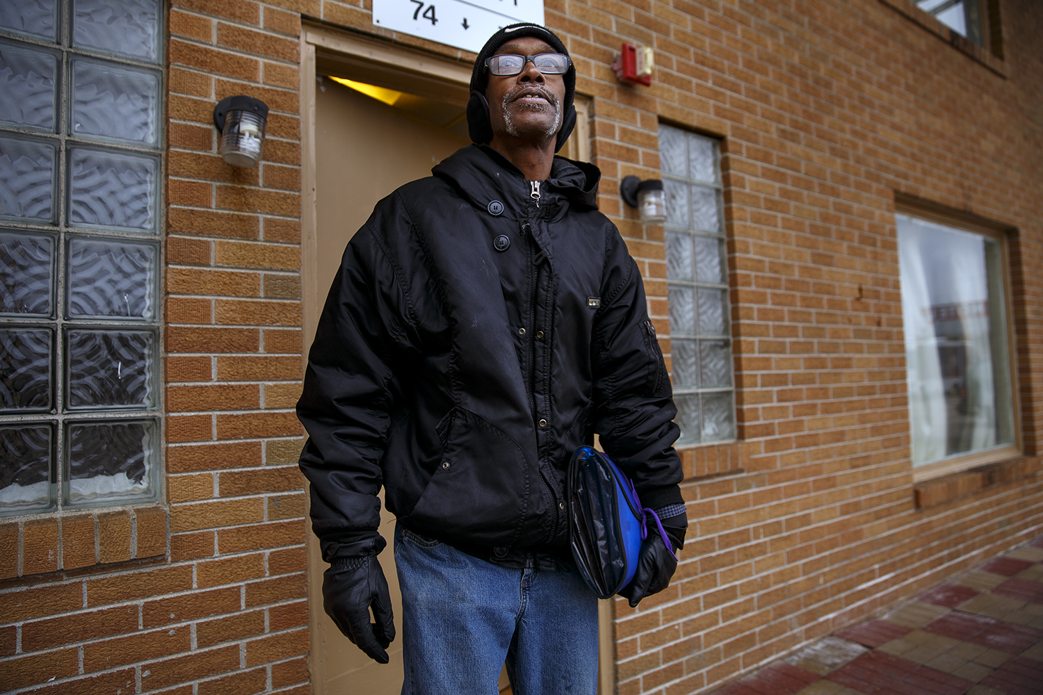Robert Ringo has lived on and off at the motel for the past eight years.