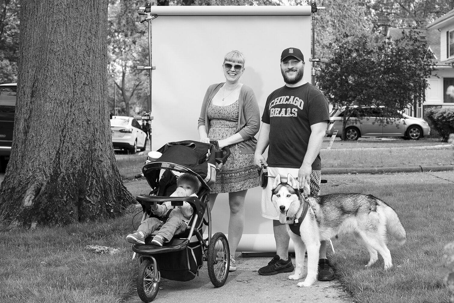 "We moved. We have all the time in the world, so why not? We adopted the dog two weeks ago because its owner couldn't work, take care of the kids, and walk him. Three Twigs bakery officially opened. I take orders. So we moved, got a dog, and I start