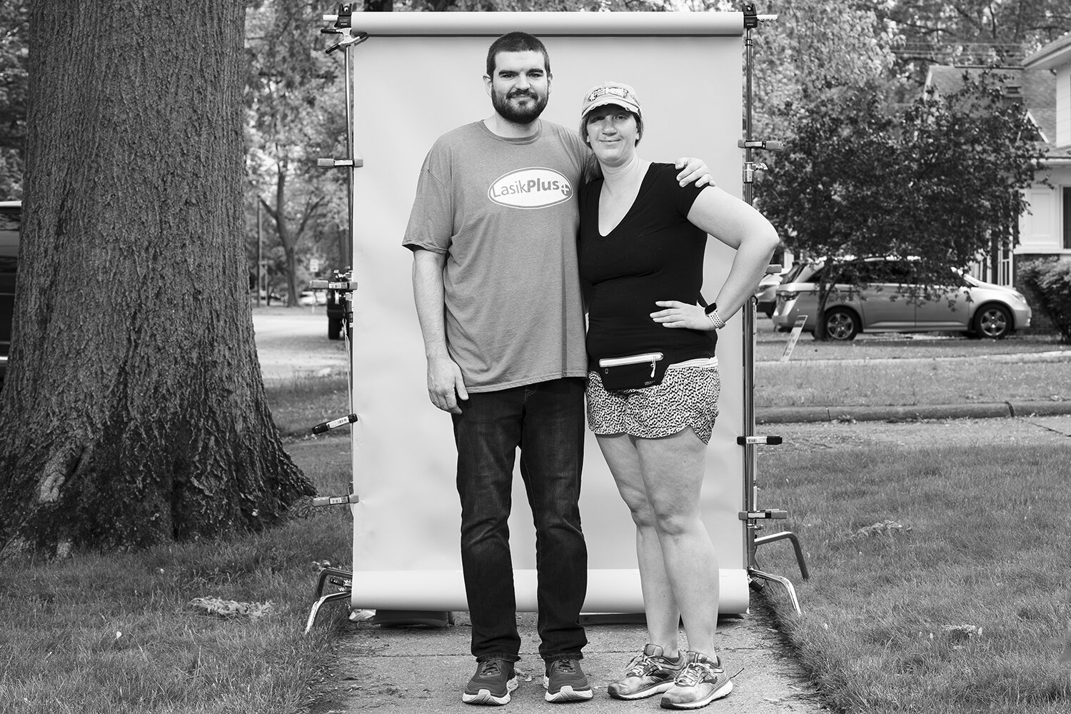 "We definitely have more meals at home. Cooking; it's good. Probably better. The best so far is grilled cheese tomato casserole. It's delicious.” — Ashley Mosely and Jeff Hommert