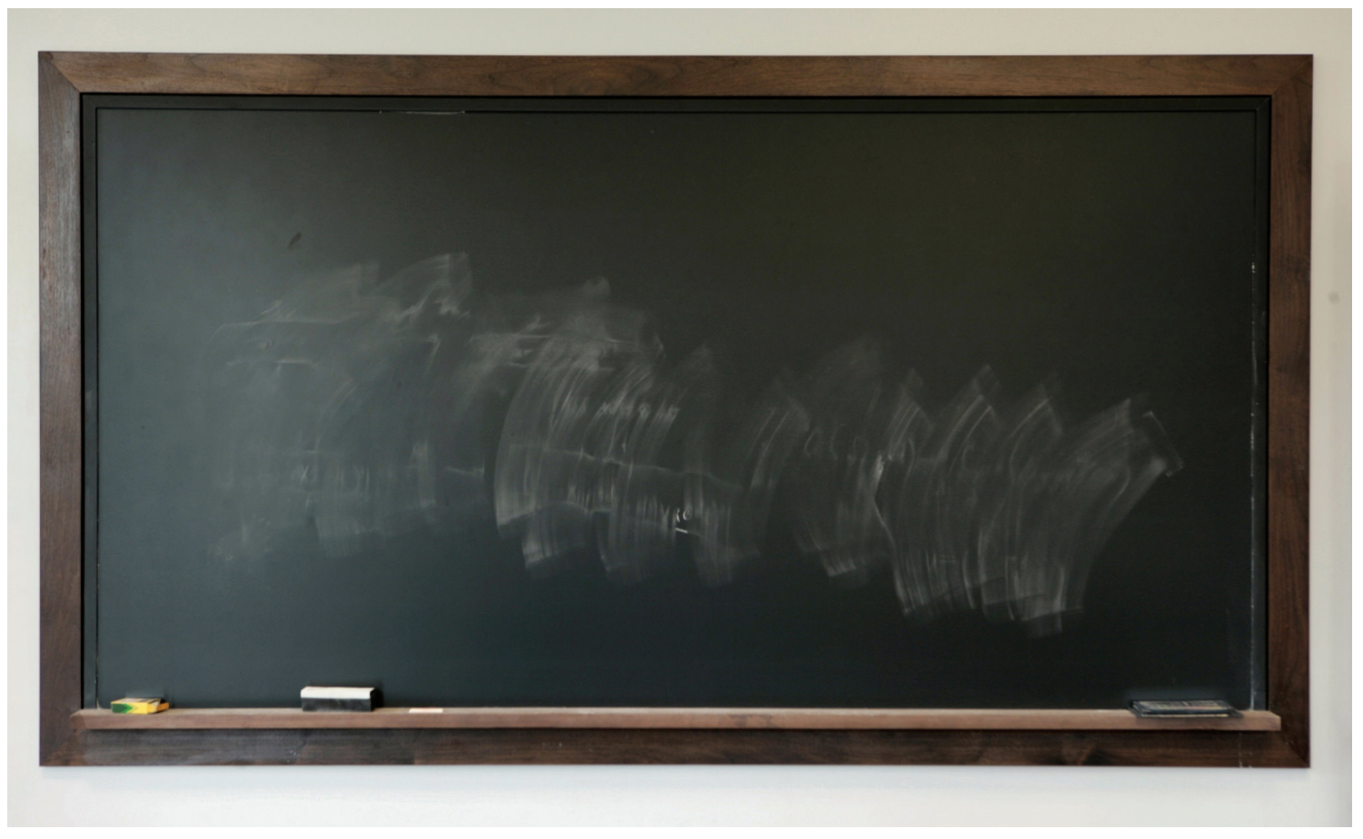 The timeless beauty of a mathematician's chalkboard