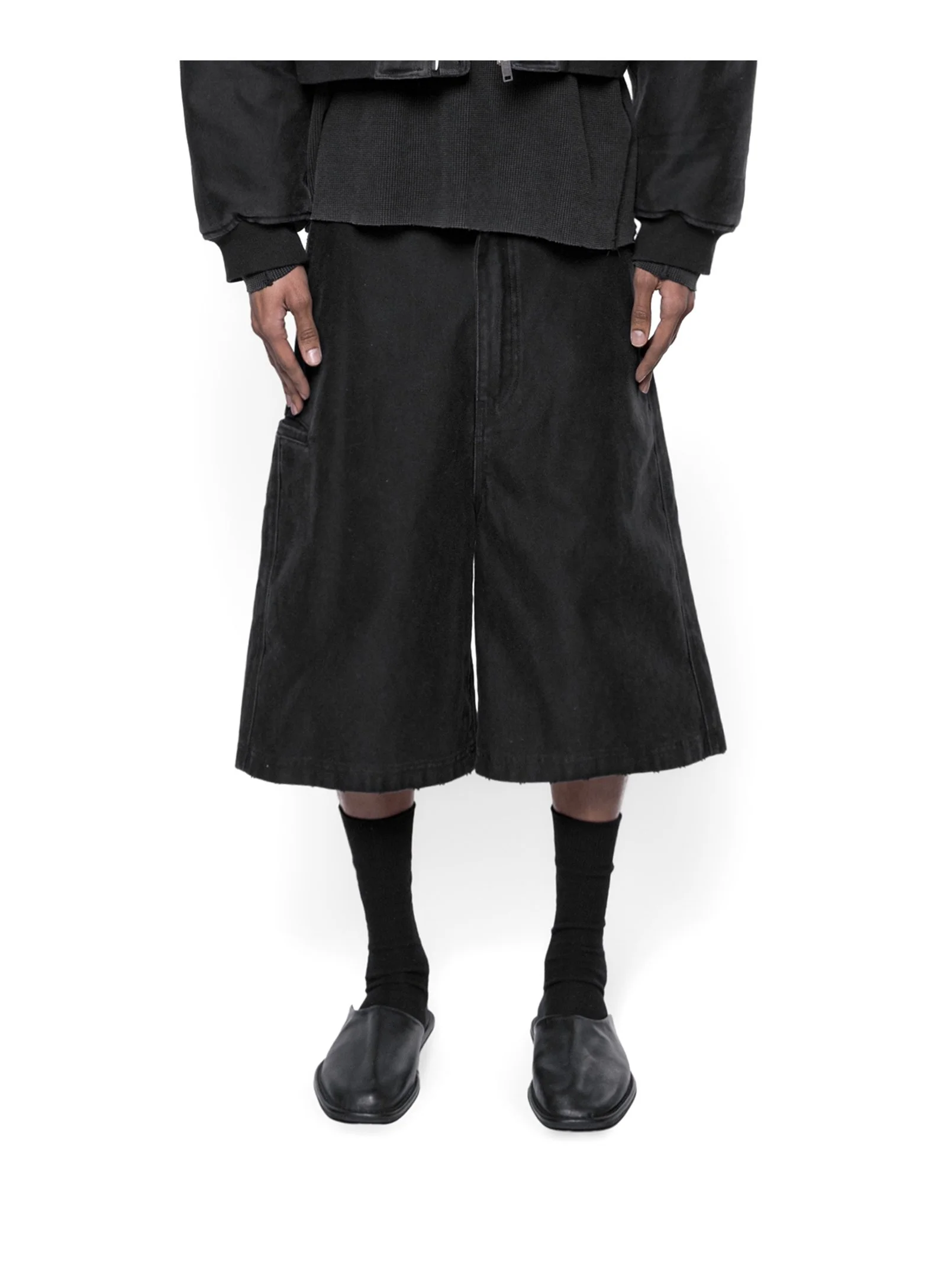 ARNODEFRANCE - MOLESKIN WORK SHORTS 01.jpg