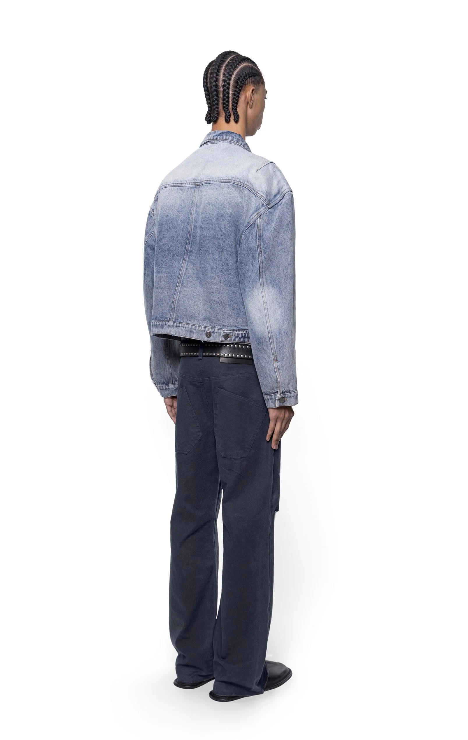 ARNODEFRANCE - CANVAS FLARE PANTS DIRTY NAVY 04.jpg