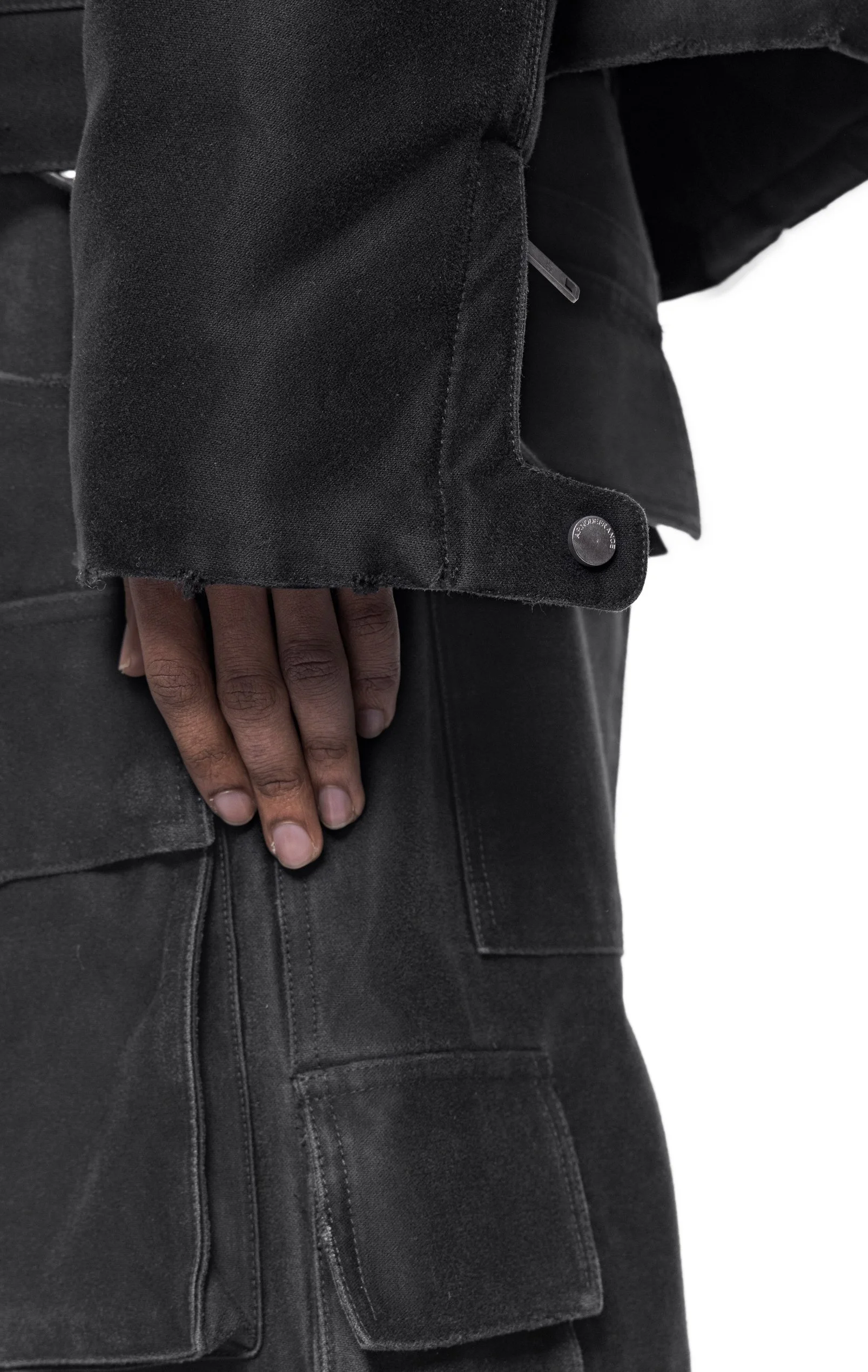 ARNODEFRANCE -  RIOT MOLESKIN CARGO PANTS 010.jpg