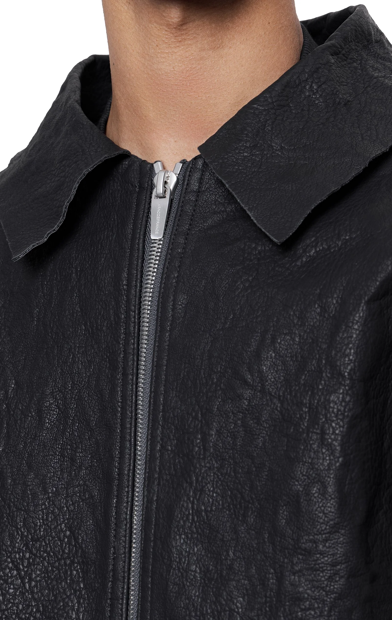 ARNODEFRANCE - METALIZED LEATHER JACKET 7.jpg