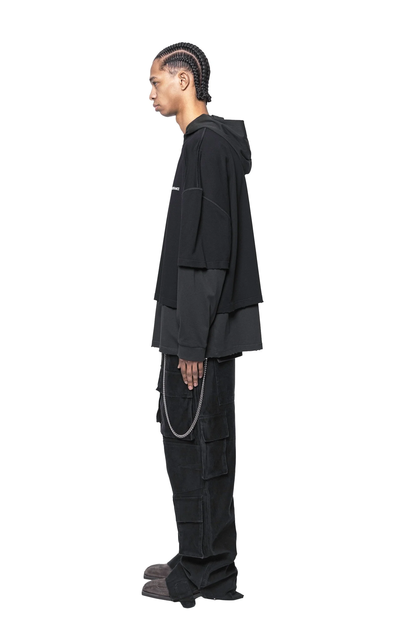 ARNODEFRANCE - HOODED TEE OVERLAPPED BLACK 03.jpg
