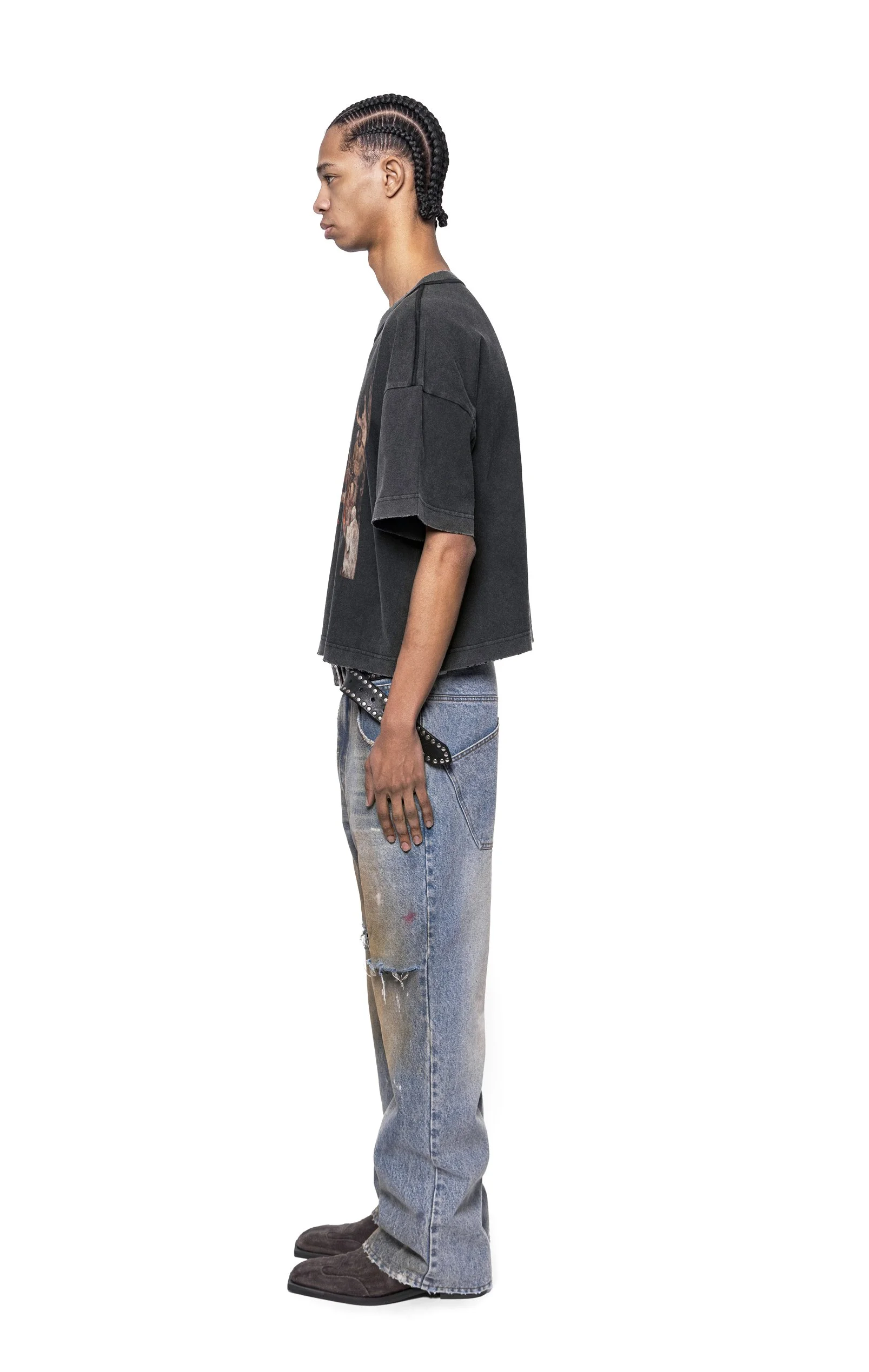 ARNODEFRANCE - VINTAGE CROPPED T-SHIRT WASHED BLACK 'THE SCENE' 03.jpg