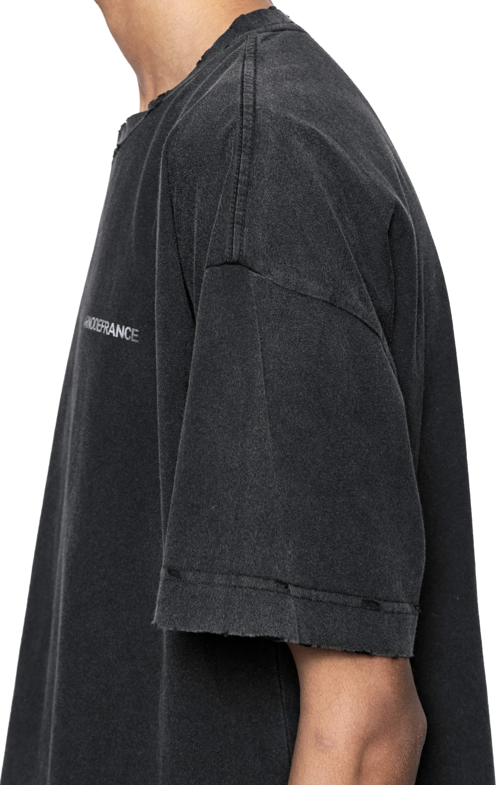 ARNODEFRANCE - VINTAGE CROPPED T-SHIRT WASHED BLACK 'ARNODEFRANCE' 06.jpg
