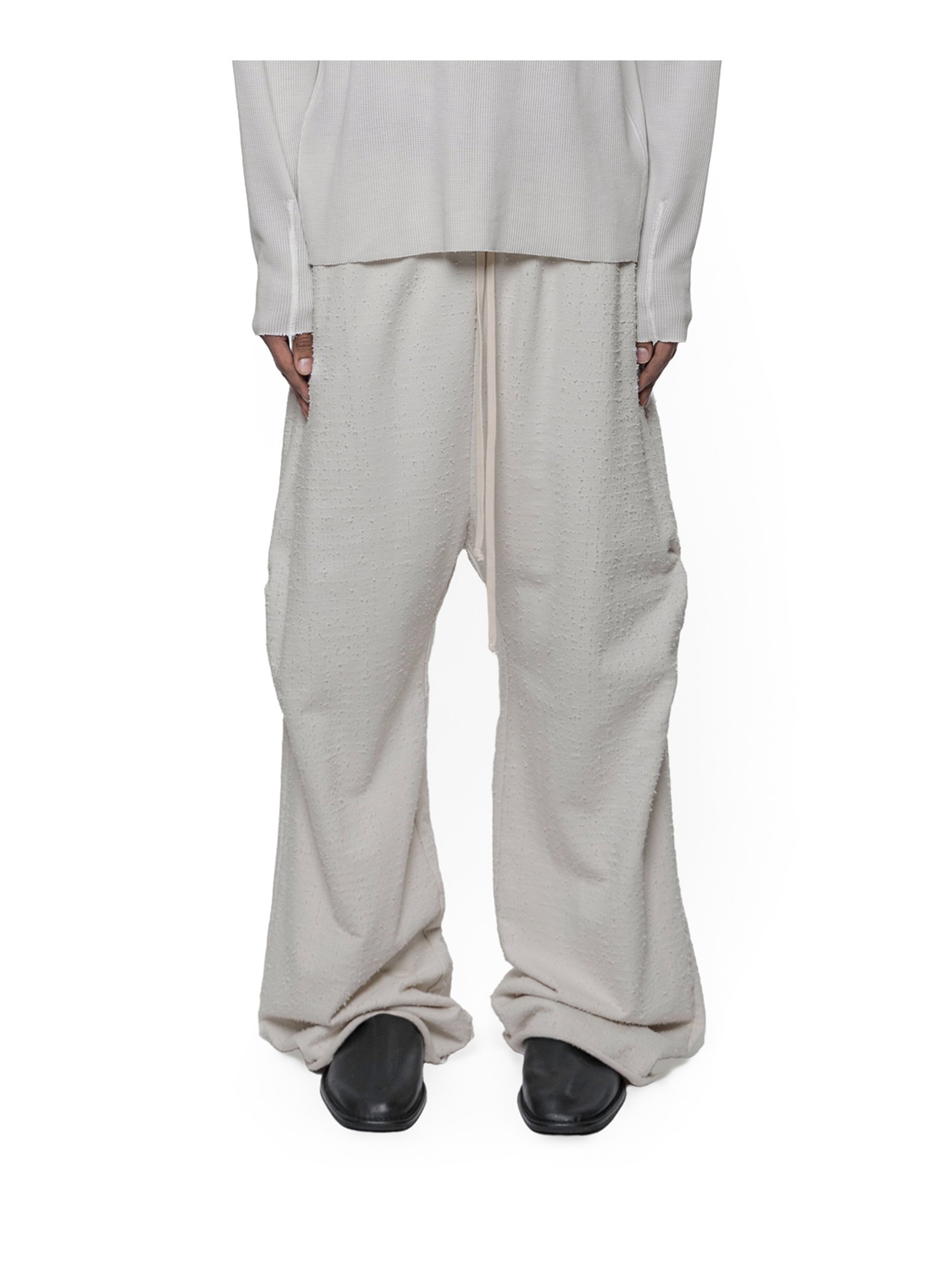 ARNODEFRANCE - ARNODEFRANCE - BROKEN LOOP SWEATPANTS BONE 01.jpg