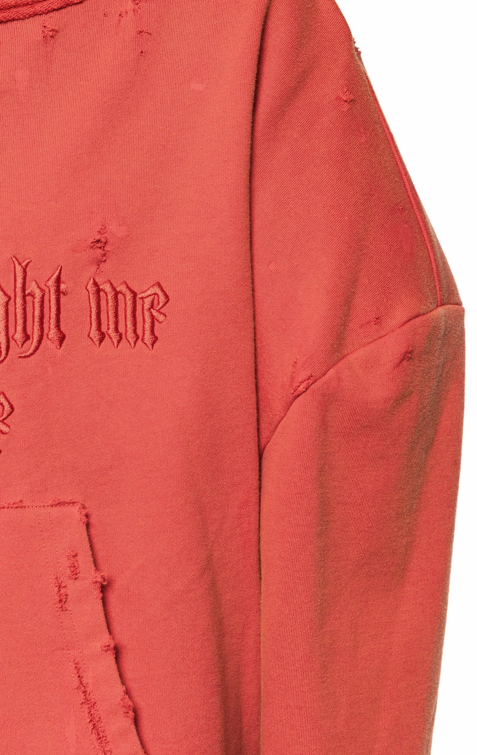 ARNODEFRANCE -  HOODLESS HOODIE 'SILENCE TAUGHT ME VIOLENCE' 07.jpg