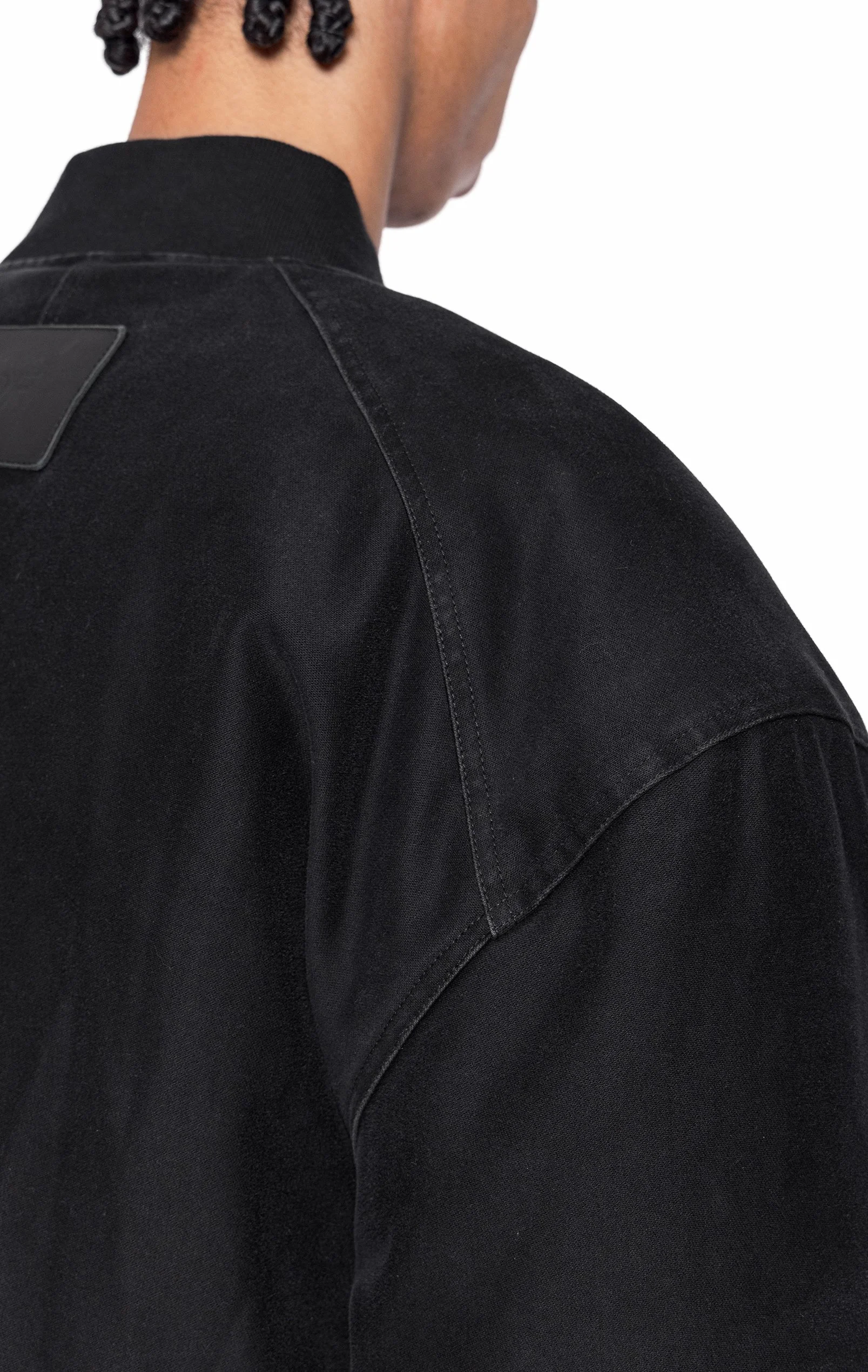 ARNODEFRANCE - RIOT MOLESKIN CROPPED BOMBER JACKET 010.jpg