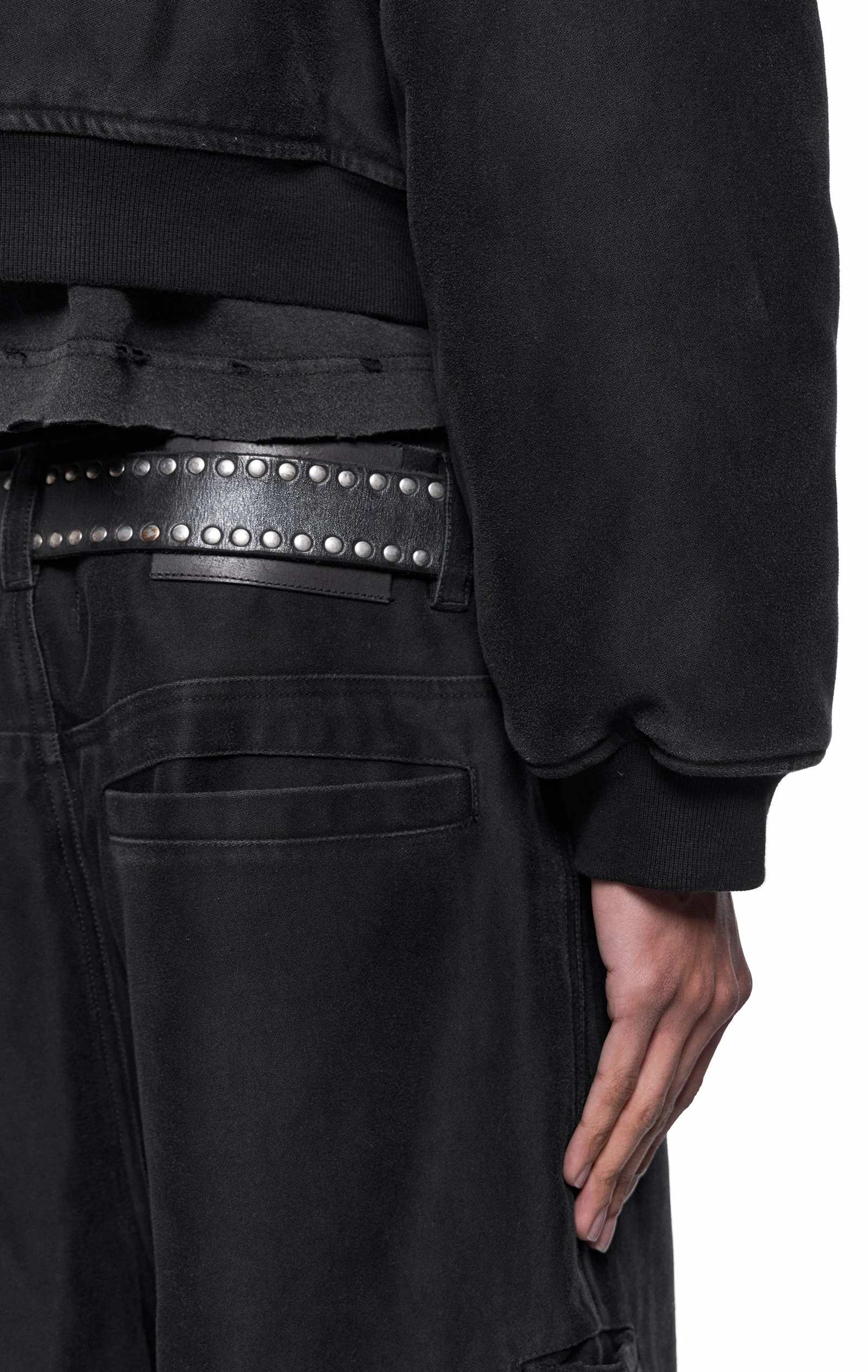 ARNODEFRANCE - RIOT MOLESKIN CROPPED BOMBER JACKET 011.jpg