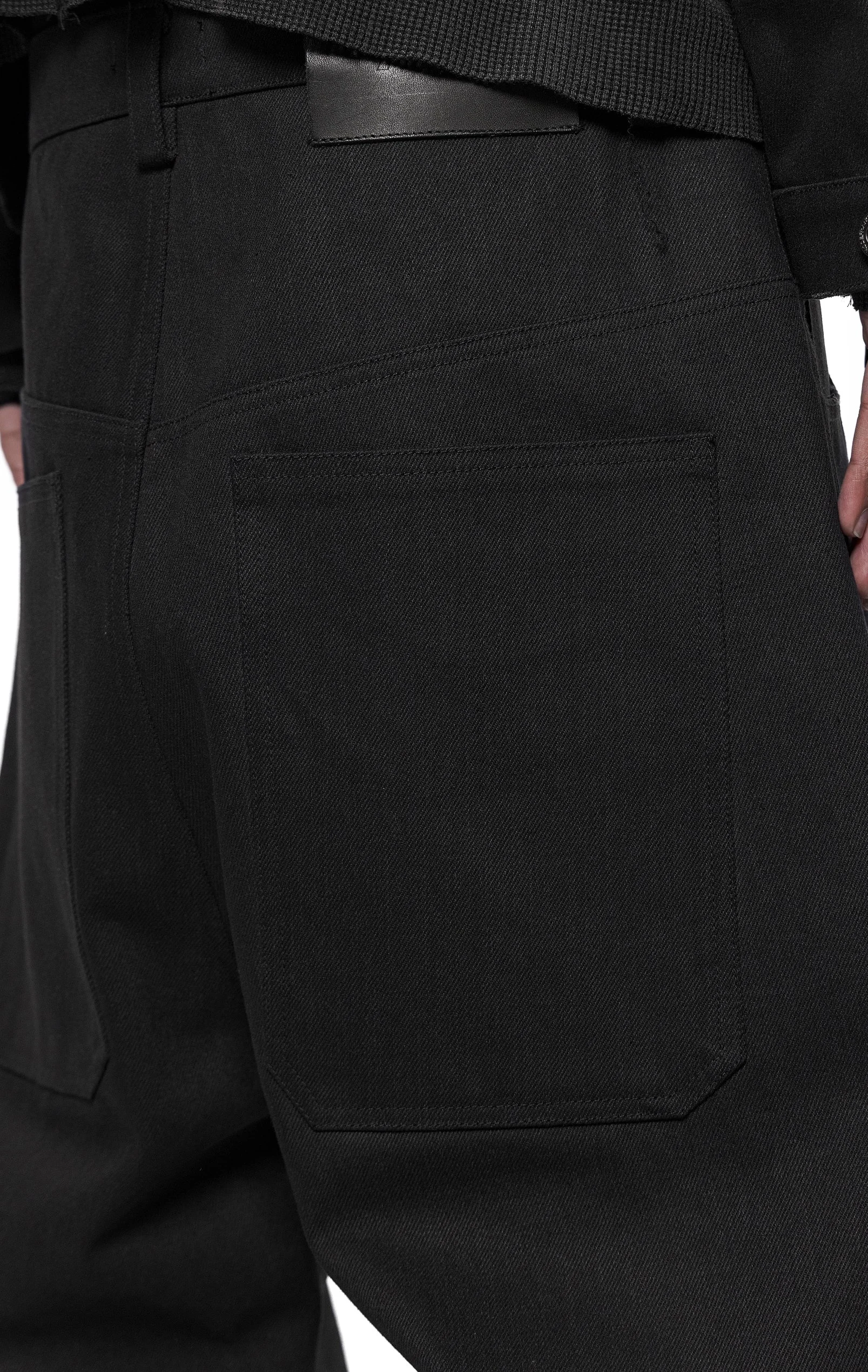 ARNODEFRANCE - DENIM BAGGY JEANS BLACK 06.jpg