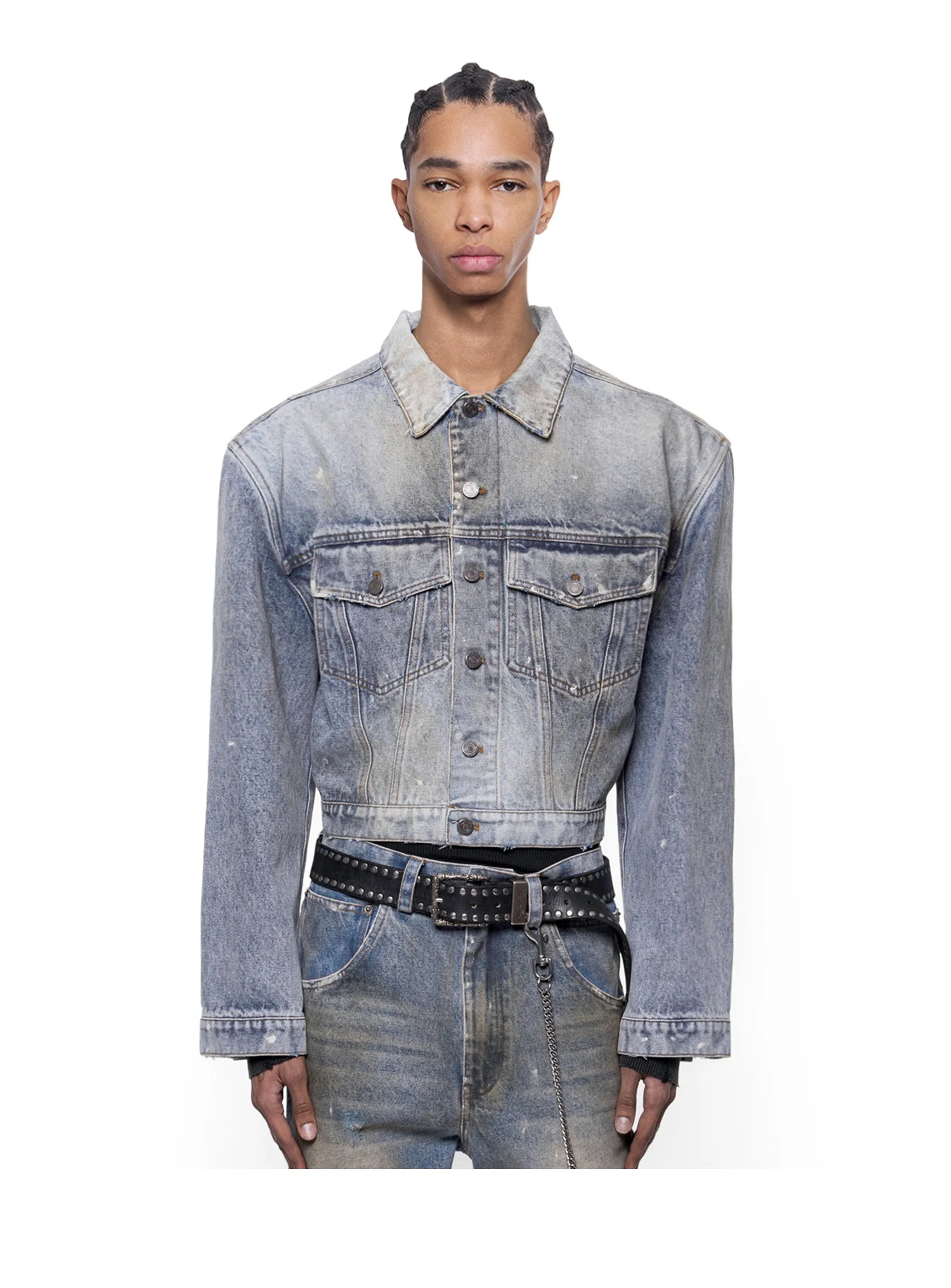 ARNODEFRANCE -  CROPPED DENIM JACKET LIGHT INDIGO 01.jpg