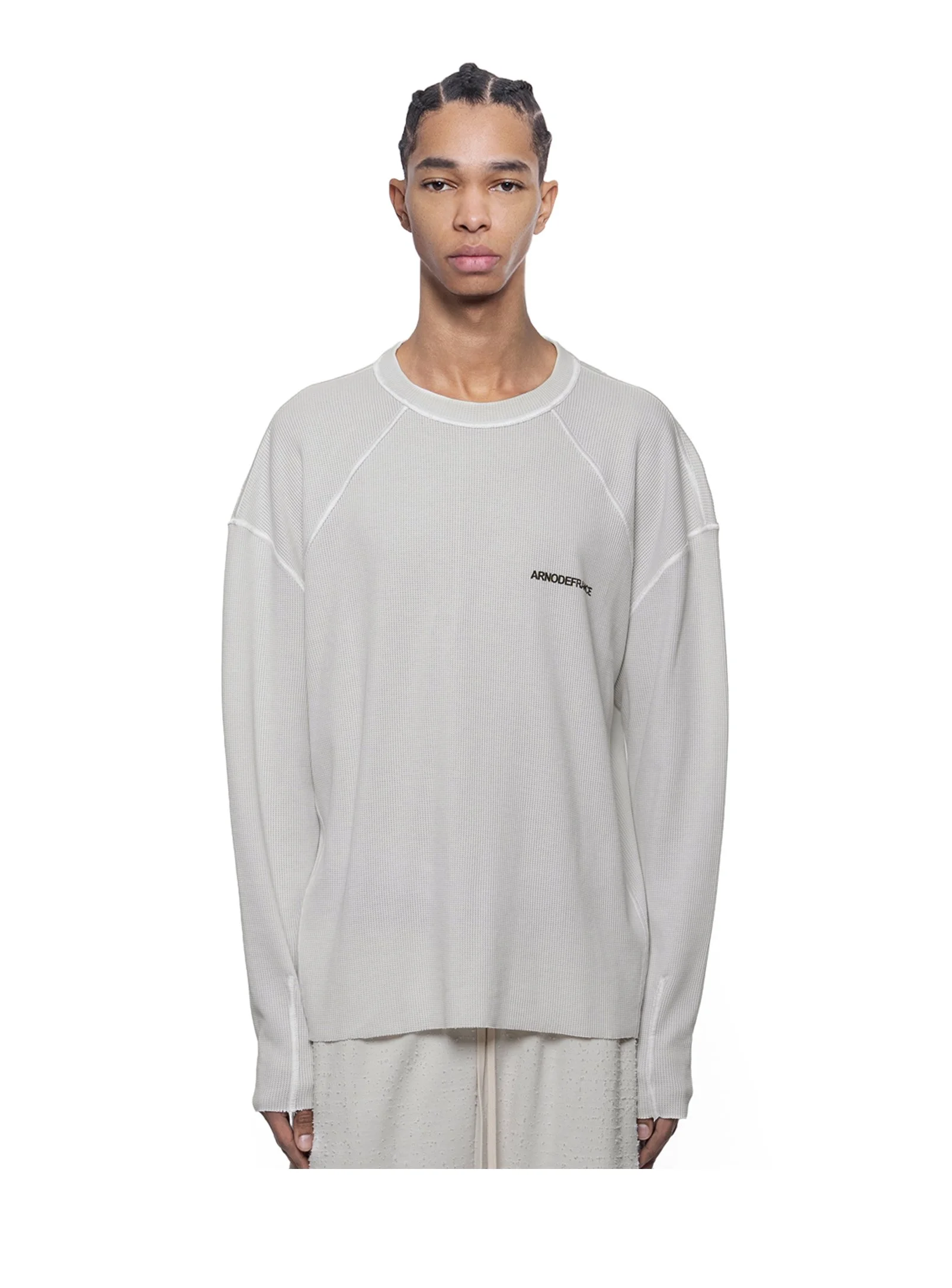 ARNODEFRANCE - WAFFLE LS TEE BONE 01.jpg