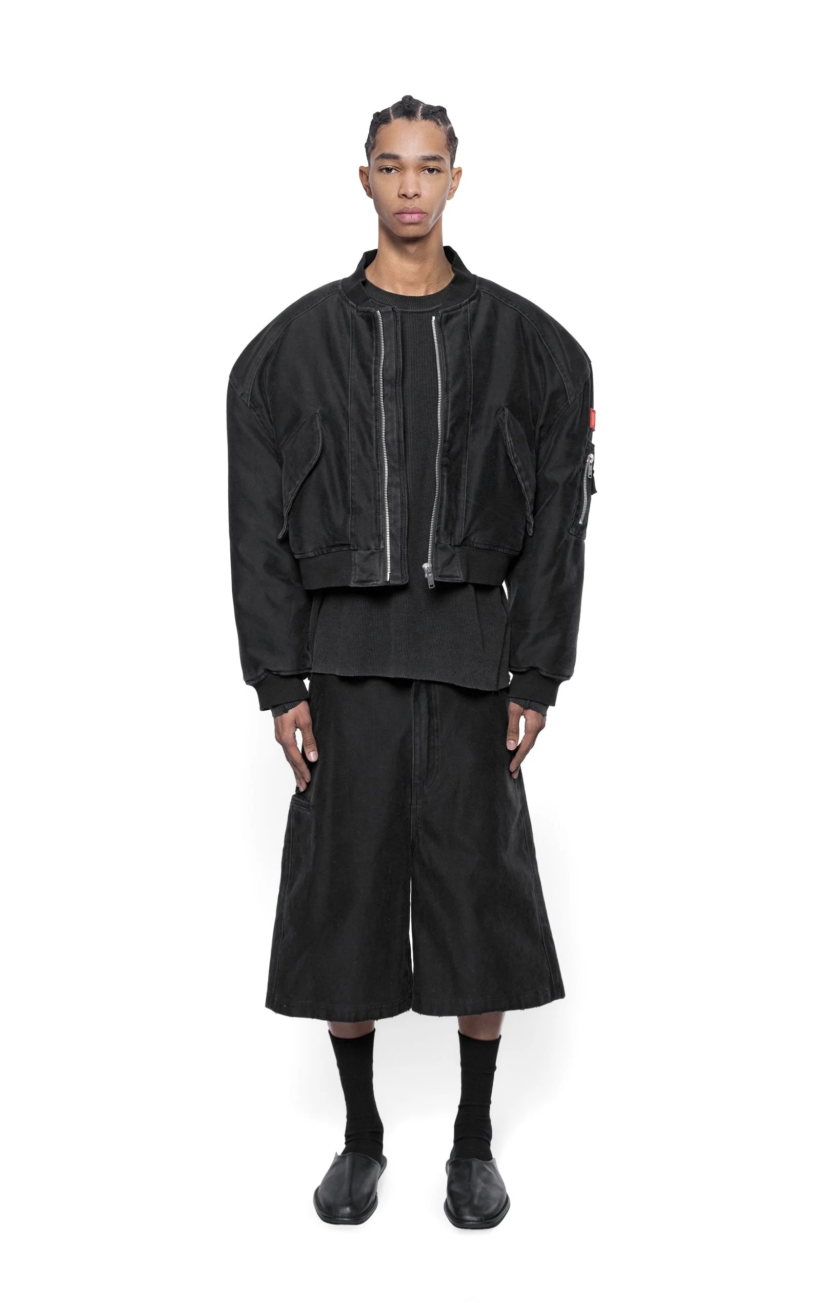 ARNODEFRANCE - MOLESKIN WORK SHORTS 02.jpg
