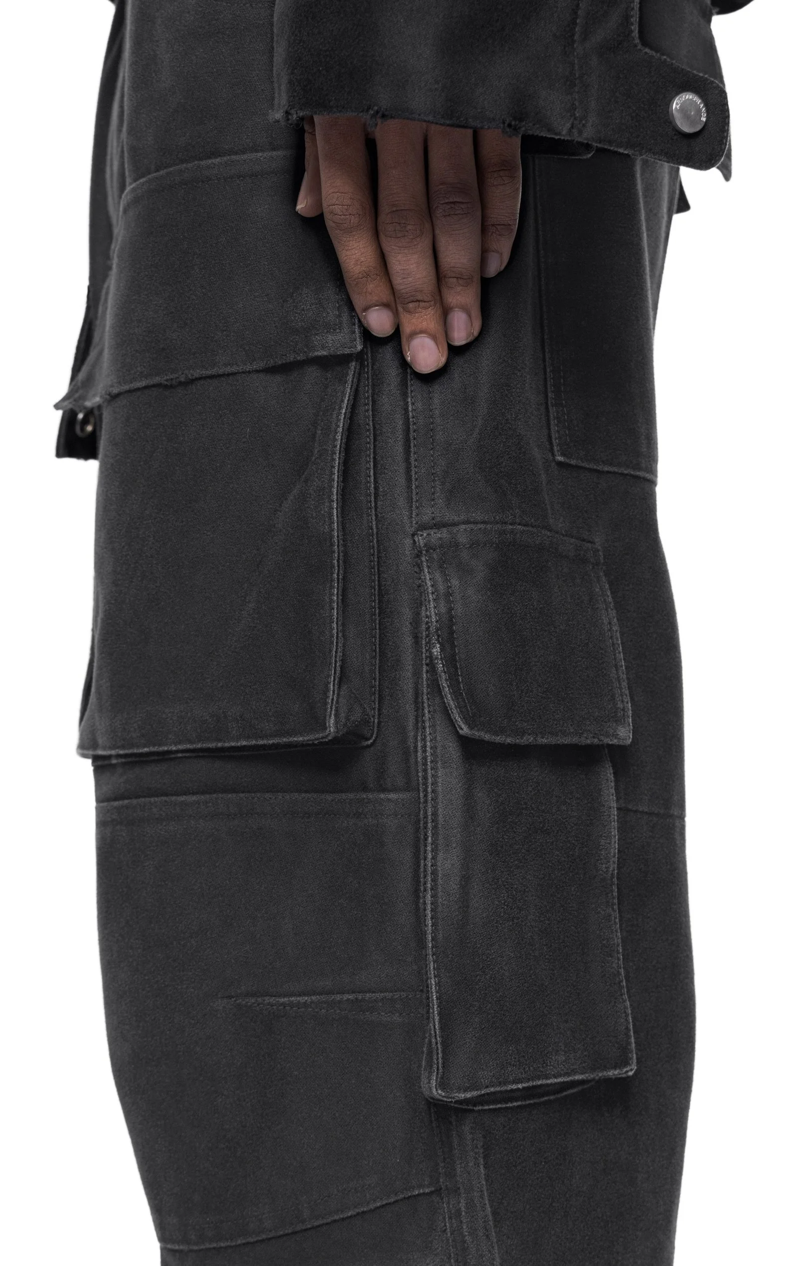ARNODEFRANCE -  RIOT MOLESKIN CARGO PANTS 07.jpg