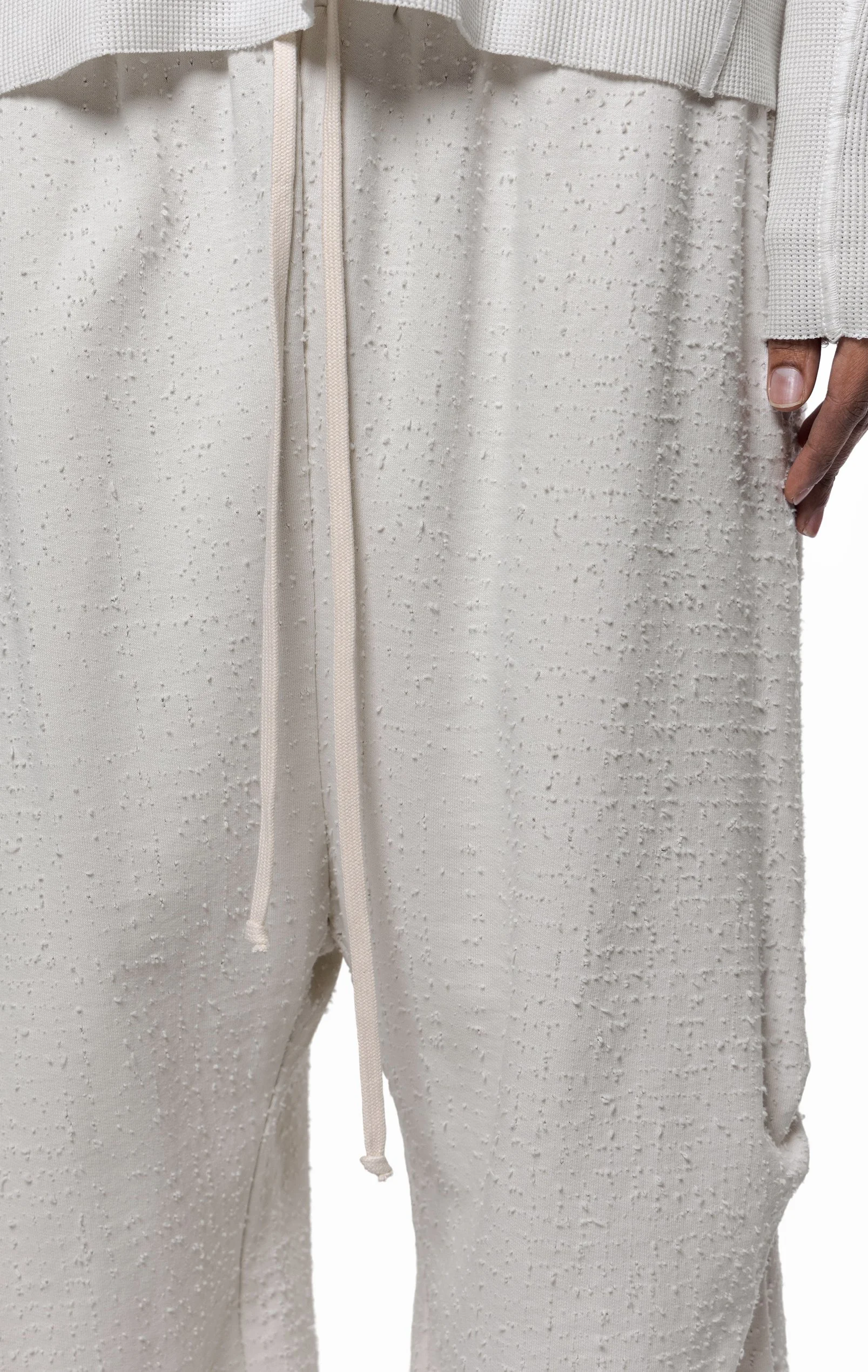 ARNODEFRANCE - ARNODEFRANCE - BROKEN LOOP SWEATPANTS BONE 05.jpg