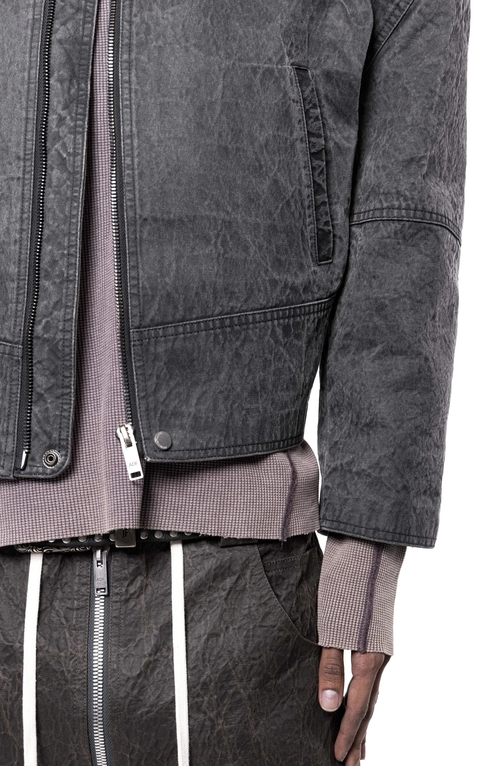 ARNODEFRANCE -  VINTAGE CANVAS CROPPED JACKET 05.jpg