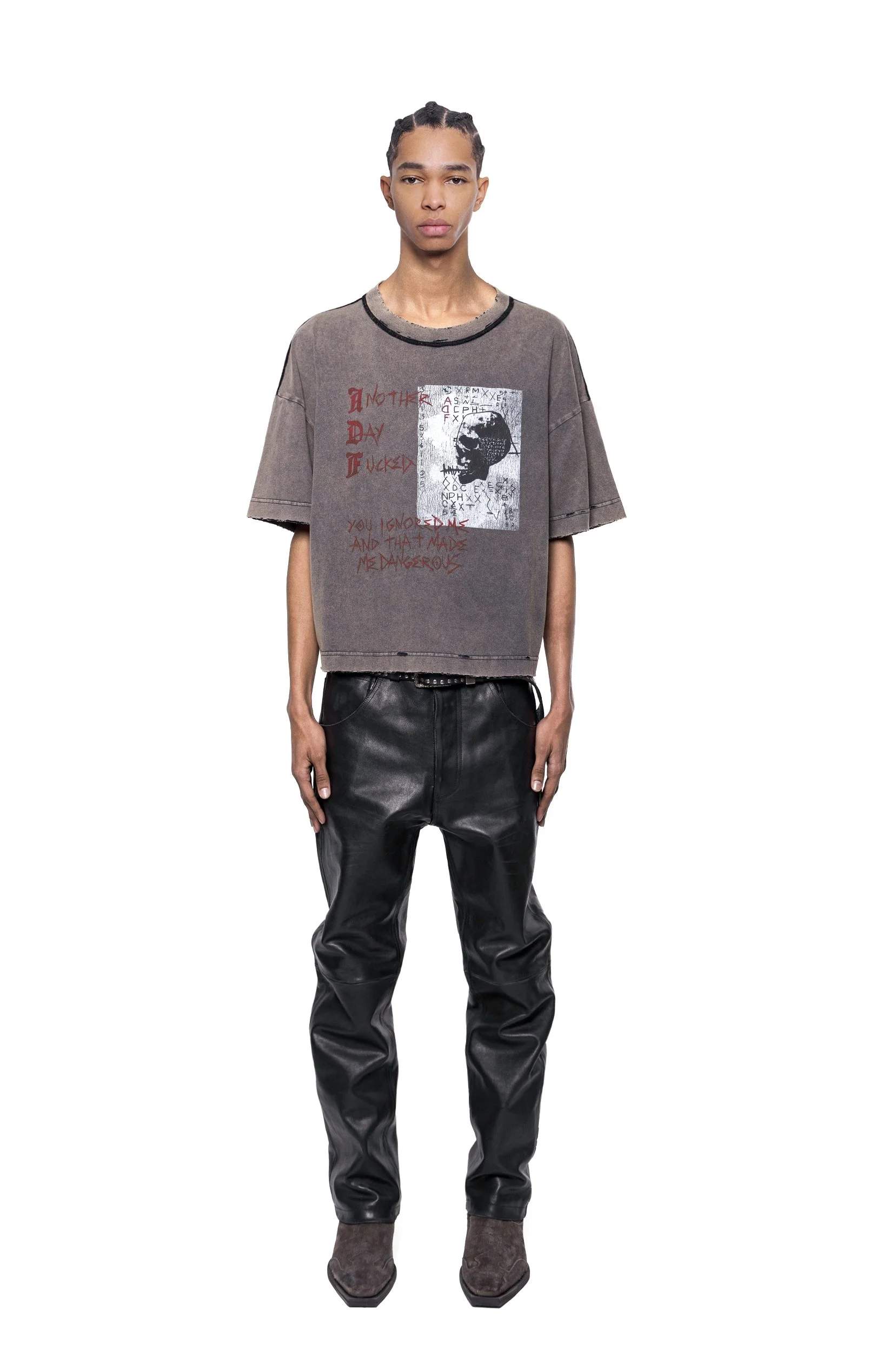 ARNODEFRANCE - VINTAGE CROPPED T-SHIRT DIRTY NAVY 'ANOTHER DAY FUCKED' 02.jpg