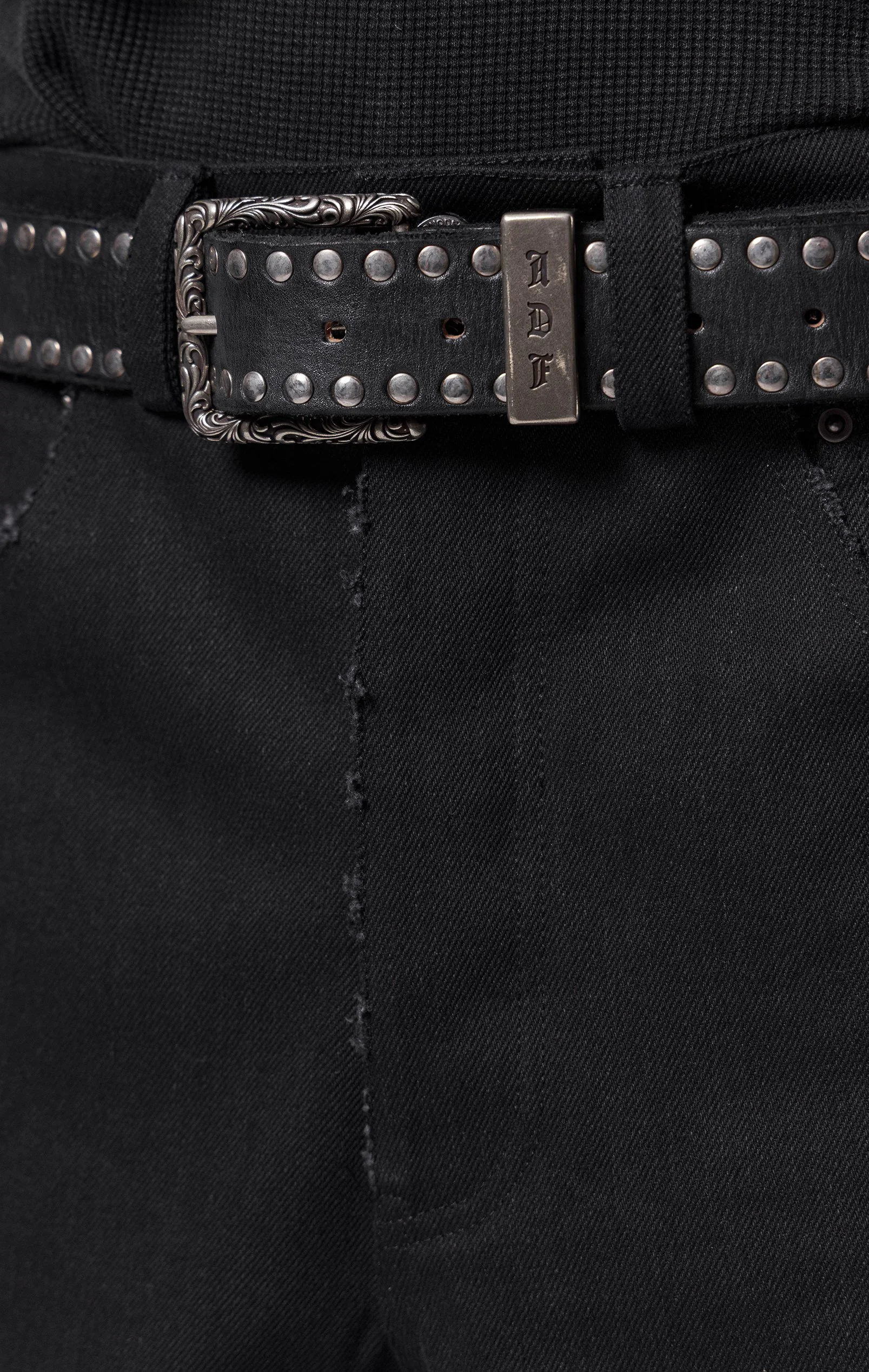 ARNODEFRANCE - DENIM FLARE JEANS BLACK 05.jpg