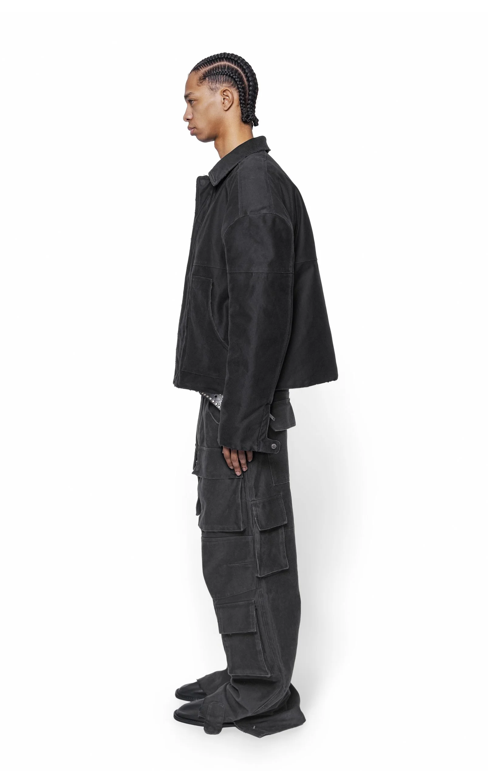 ARNODEFRANCE -  RIOT MOLESKIN CARGO PANTS 03.jpg
