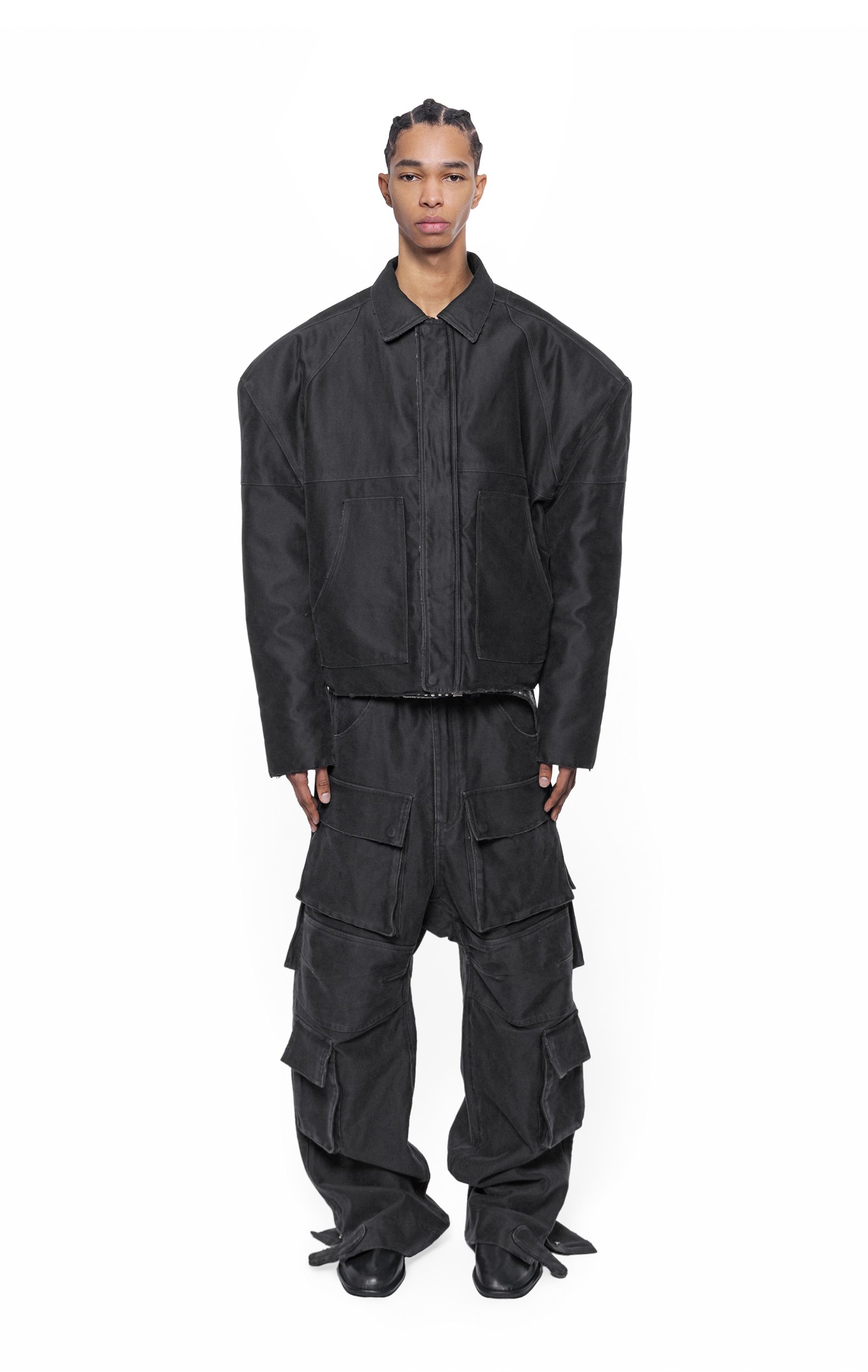 ARNODEFRANCE - BULWARK MOLESKIN TRUCKER JACKET 02.jpg