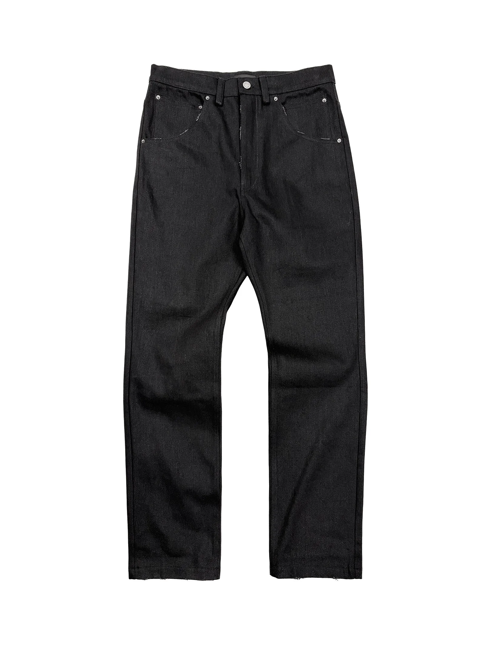 ARNODEFRANCE -  DENIM STRAIGHT JEANS BLACK 0.jpg