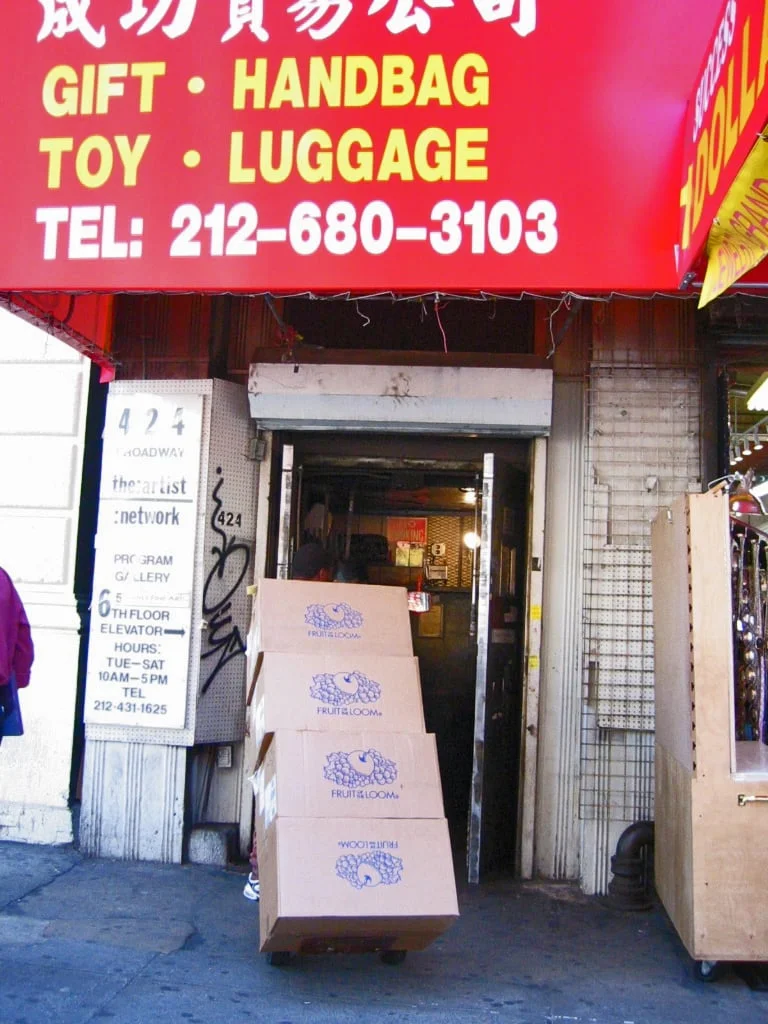  the:artist:network new york elevator entrance 